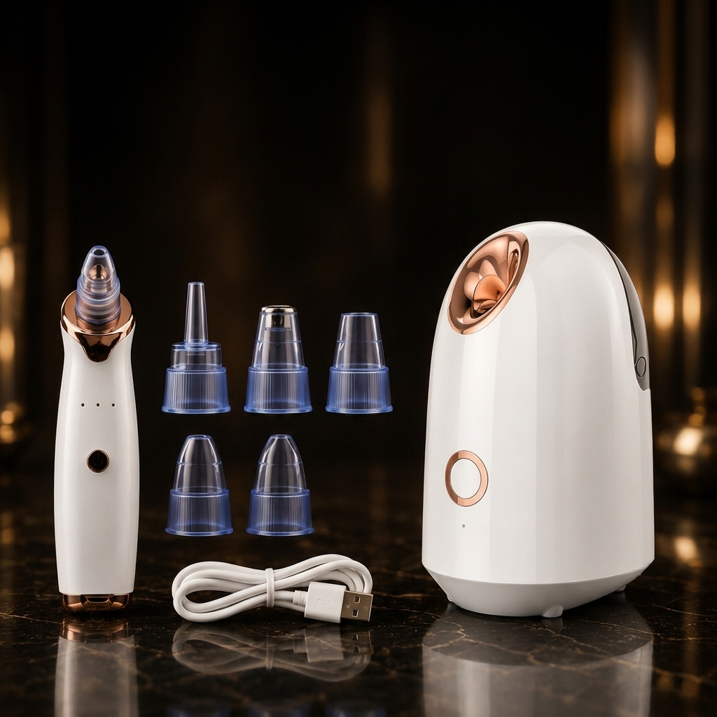 Midnight Mist™ Nano Facial Steamer for Deep Hydration & Radiant-Looking Skin