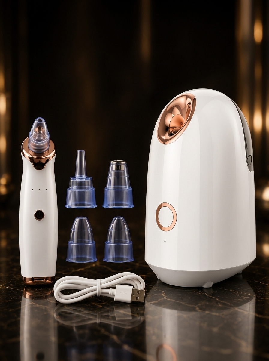 Midnight Mist™ Nano Facial Steamer for Deep Hydration & Radiant-Looking Skin