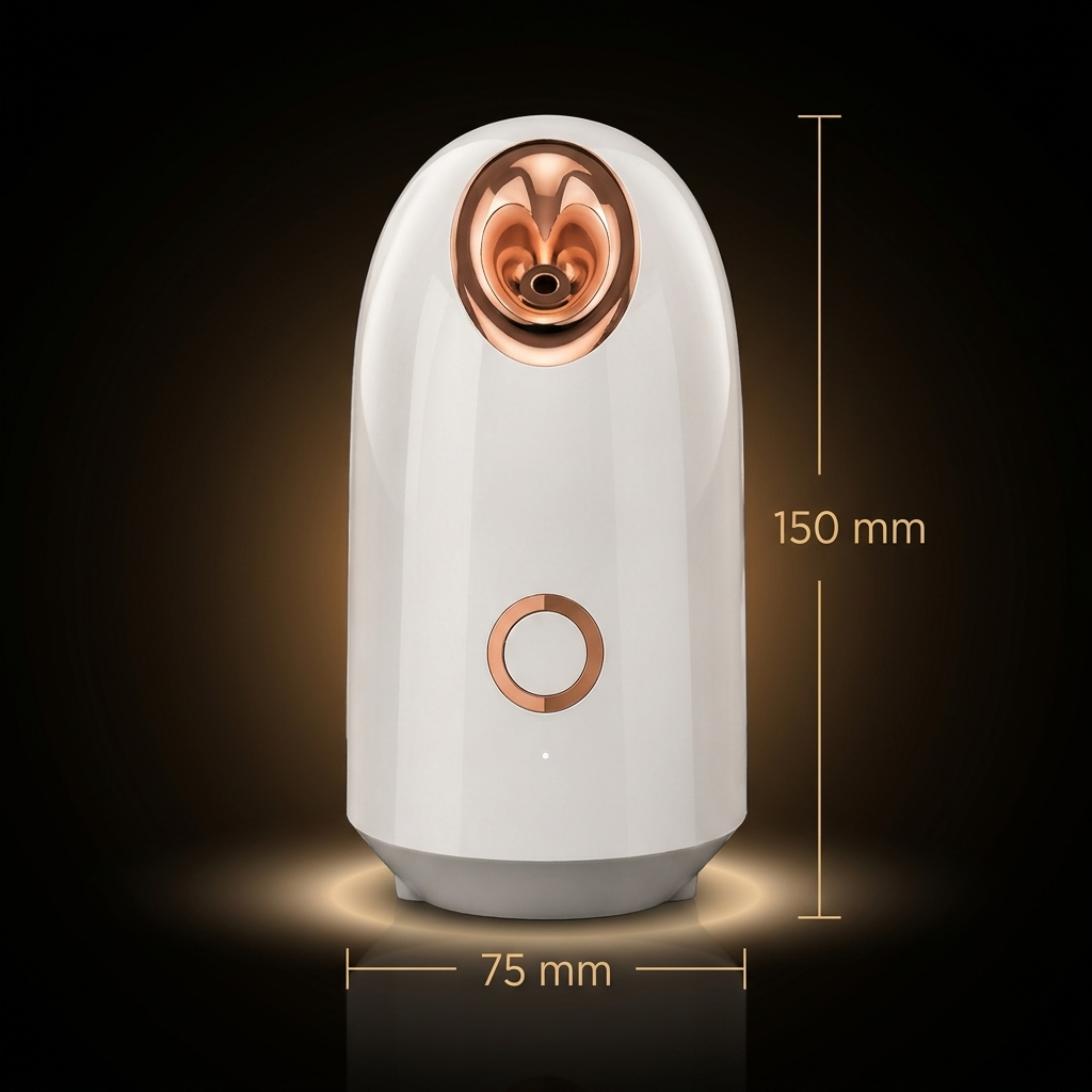 Midnight Mist™ Nano Facial Steamer for Deep Hydration & Radiant-Looking Skin