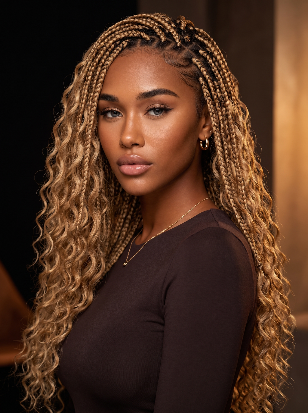 Cindarello Honeywave Braid™ Deep Water Wave Human Braiding Hair – 16”, 2 Bundles, 100g Virgin Hair