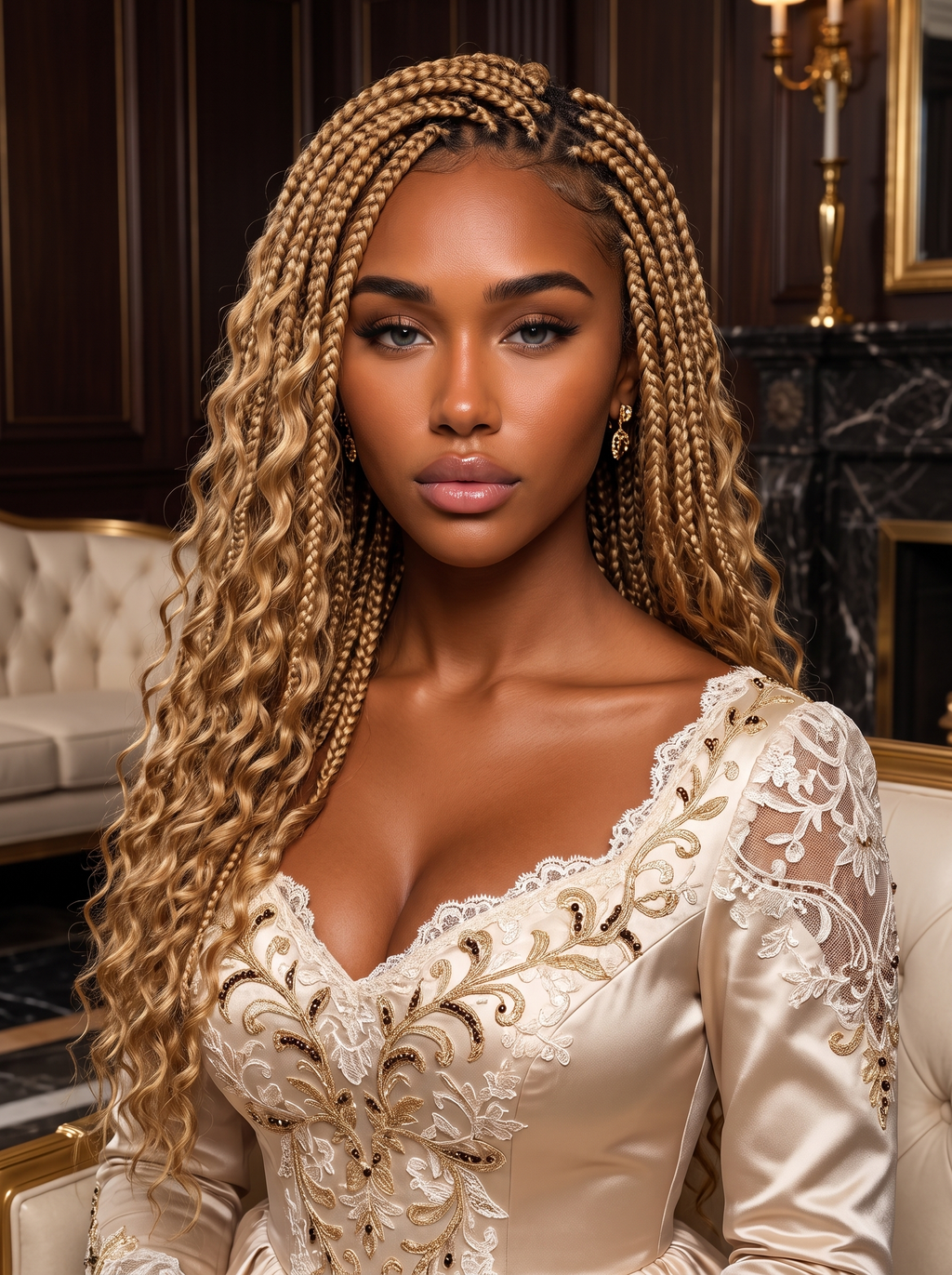Cindarello Honeywave Braid™ Deep Water Wave Human Braiding Hair – 16”, 2 Bundles, 100g Virgin Hair