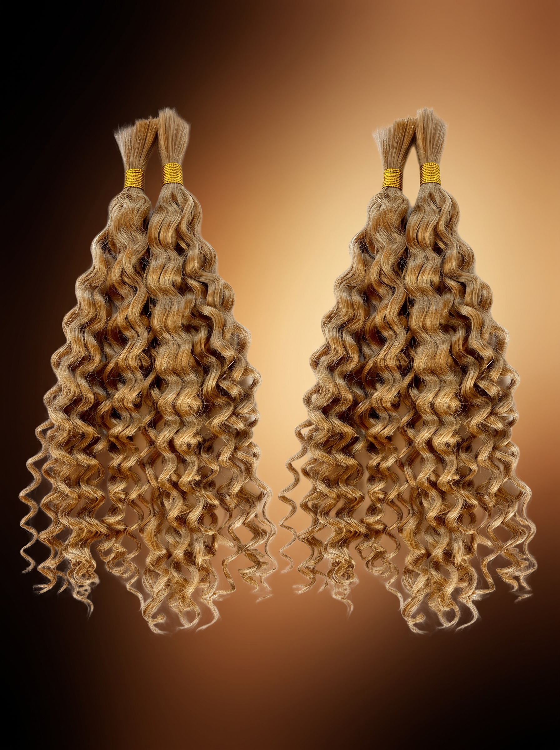 Cindarello Honeywave Braid™ Deep Water Wave Human Braiding Hair – 16”, 2 Bundles, 100g Virgin Hair