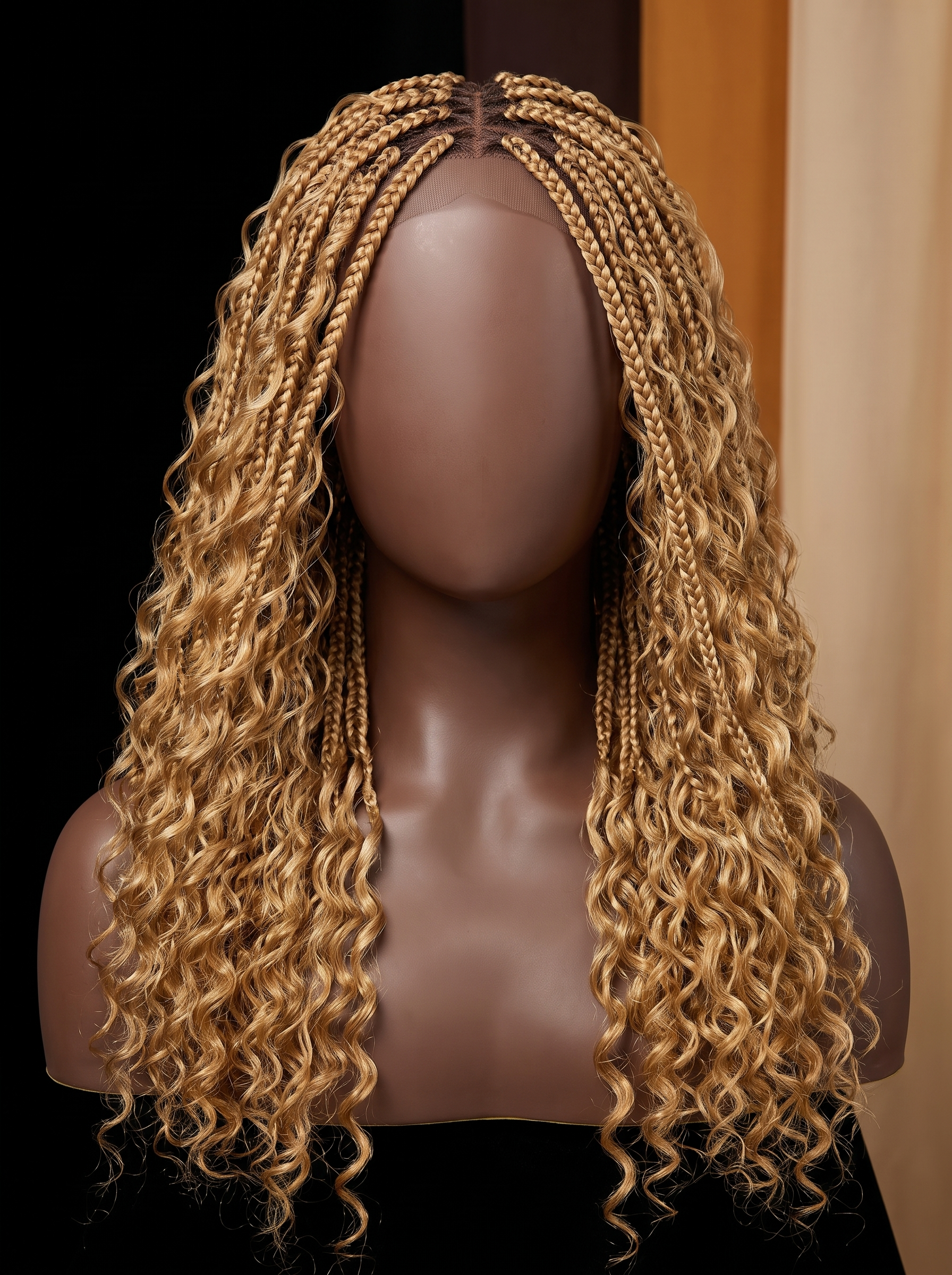 Cindarello Honeywave Braid™ Deep Water Wave Human Braiding Hair – 16”, 2 Bundles, 100g Virgin Hair