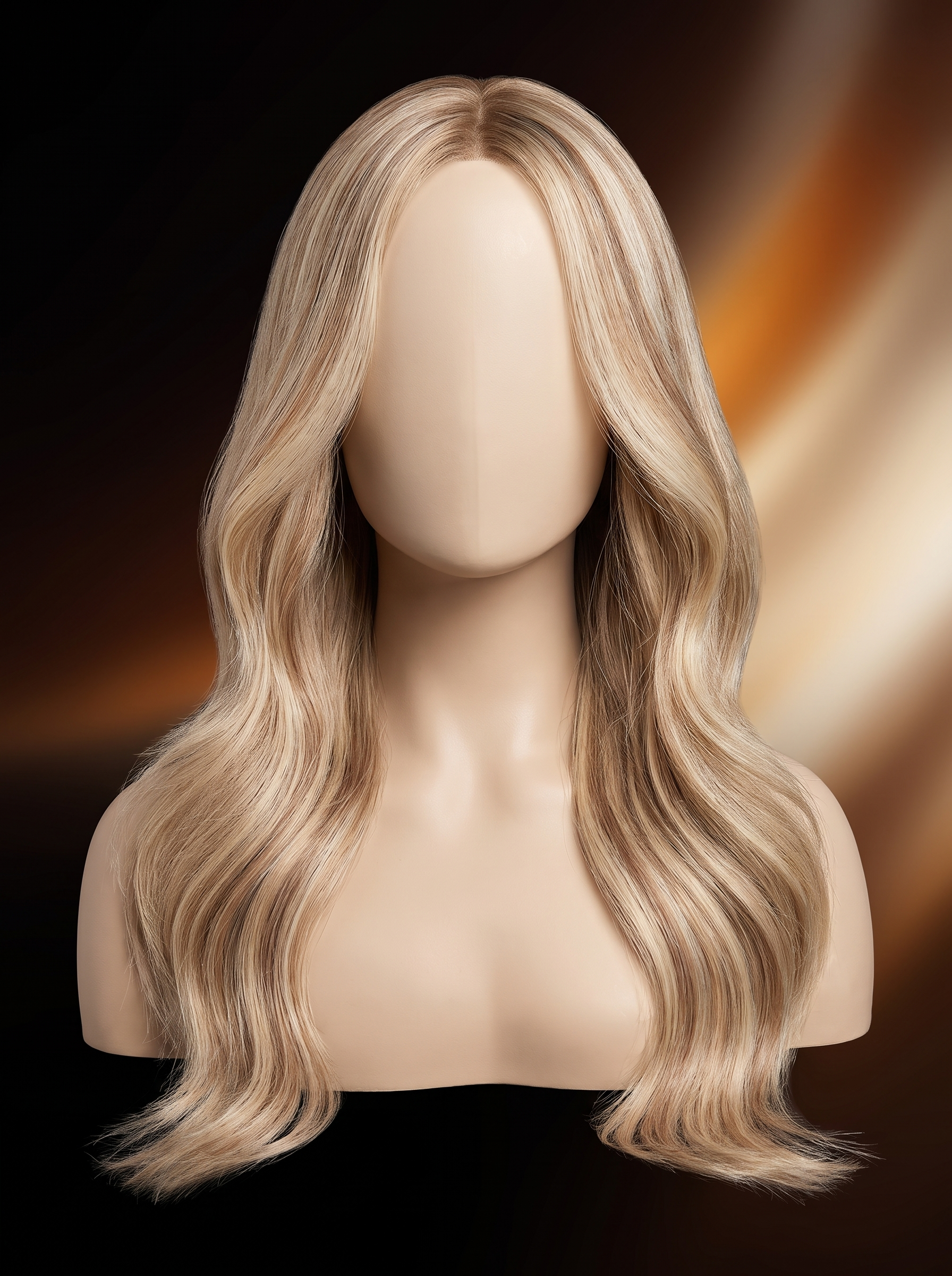 Cindarello Frosted Champagne™ #16P22 Tape-In Human Hair Extensions – 14”, 20 Pieces, 40g Remy Hair