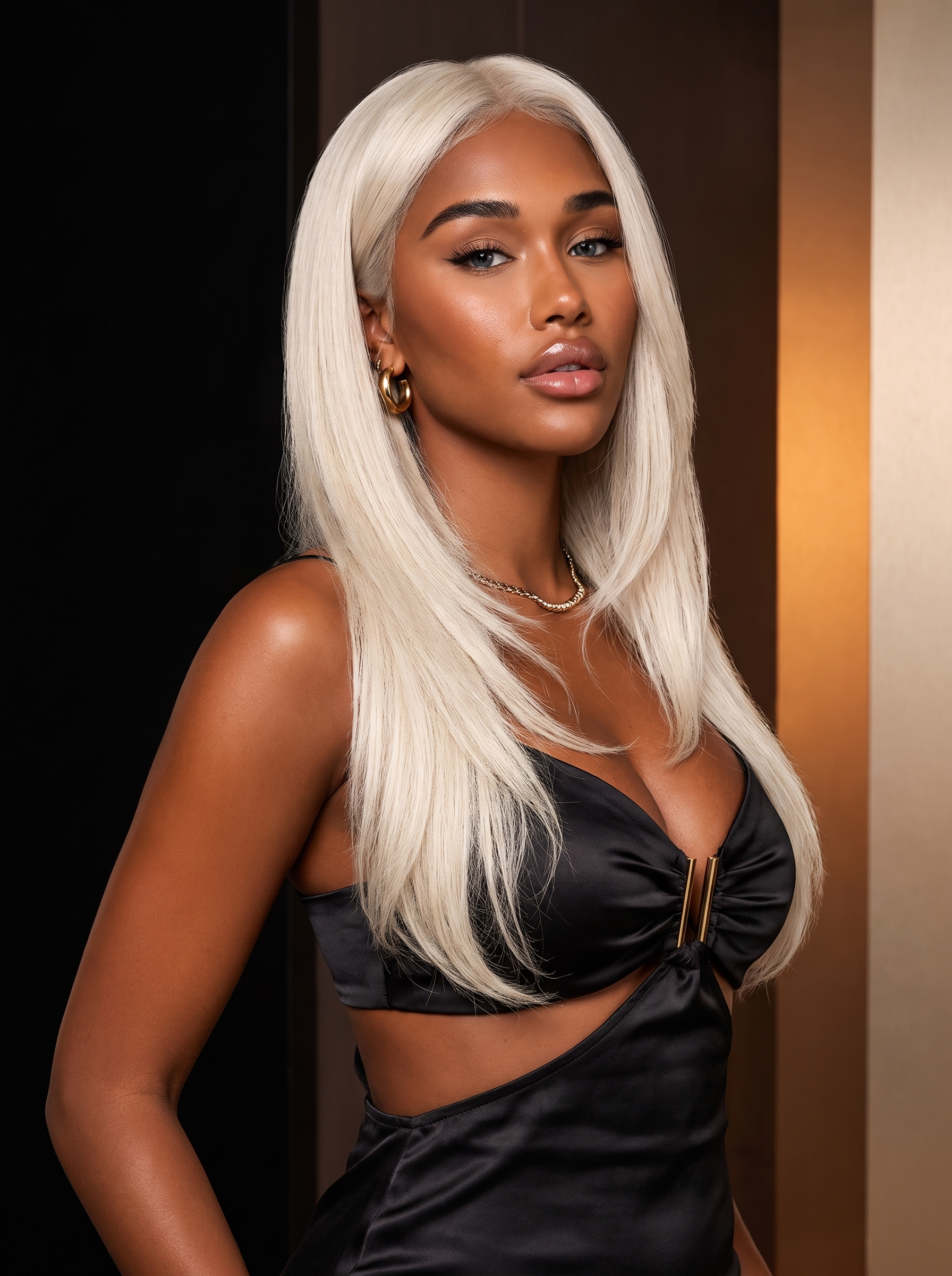 Cindarello Afterglow Platinum™ Clip-In Human Hair Extensions – 12”, 3 Pieces, 50g Remy Hair