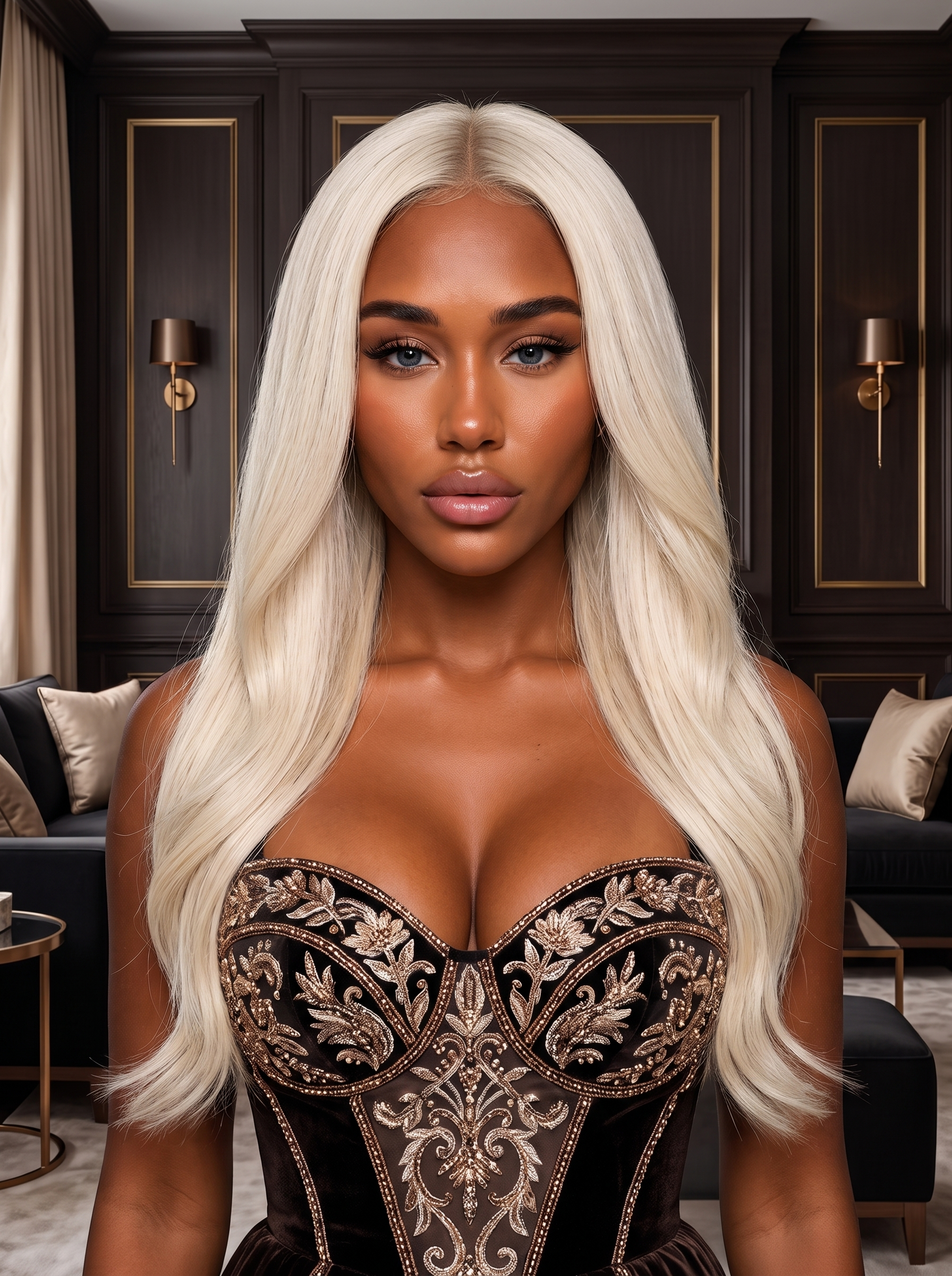 Cindarello Afterglow Platinum™ Clip-In Human Hair Extensions – 12”, 3 Pieces, 50g Remy Hair