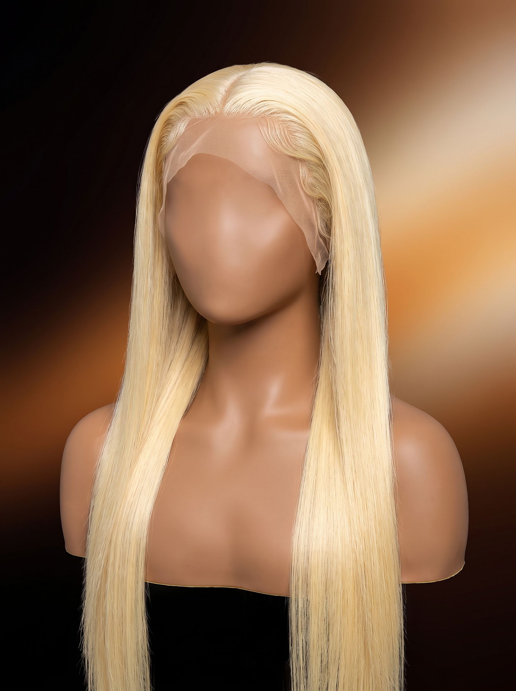 Cindarello Midnight Halo™ 613 Blonde 360 HD Lace Wig – 30”, 200% Density Brazilian Virgin Human Hair