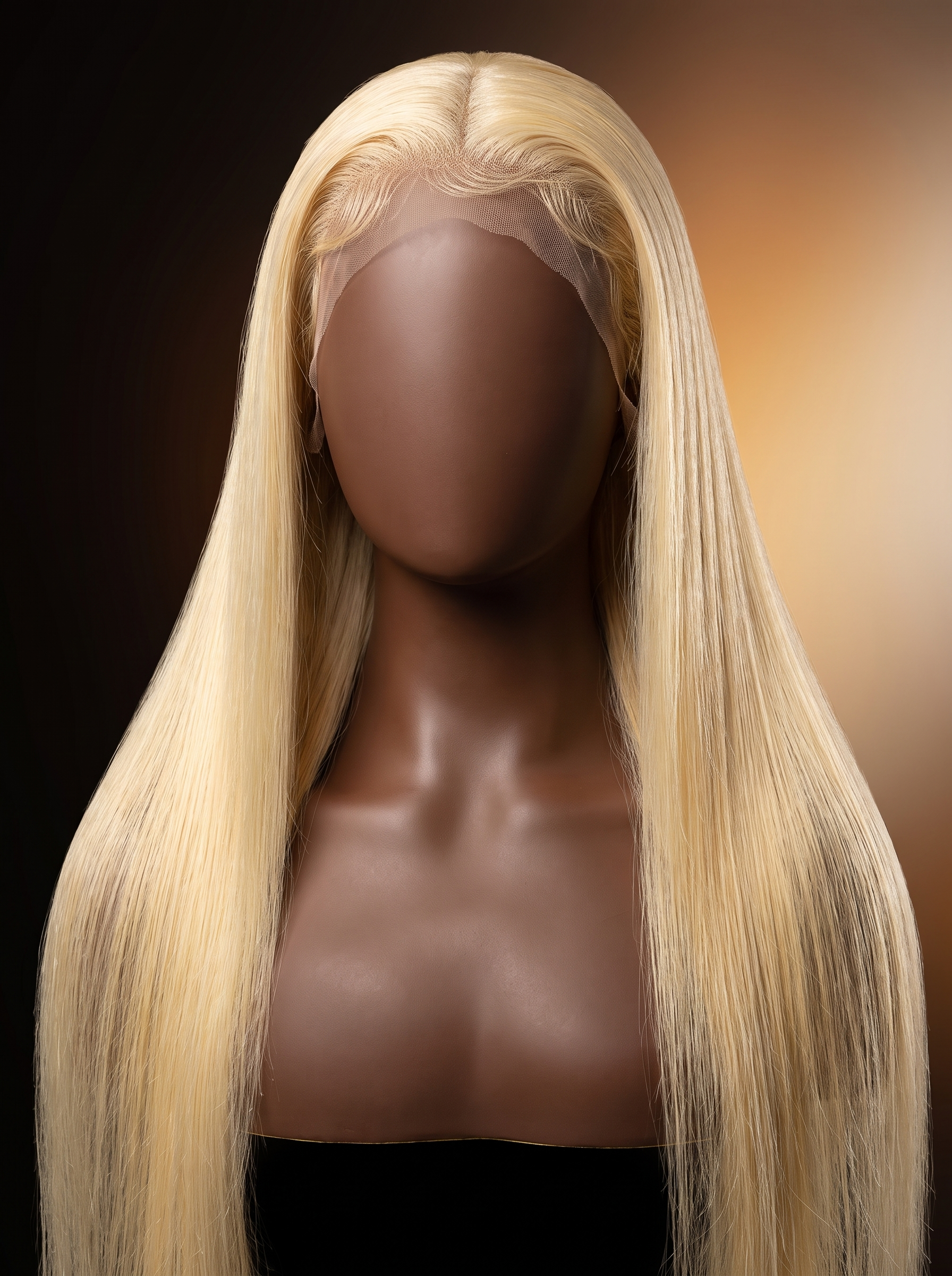 Cindarello Midnight Halo™ 613 Blonde 360 HD Lace Wig – 30”, 200% Density Brazilian Virgin Human Hair
