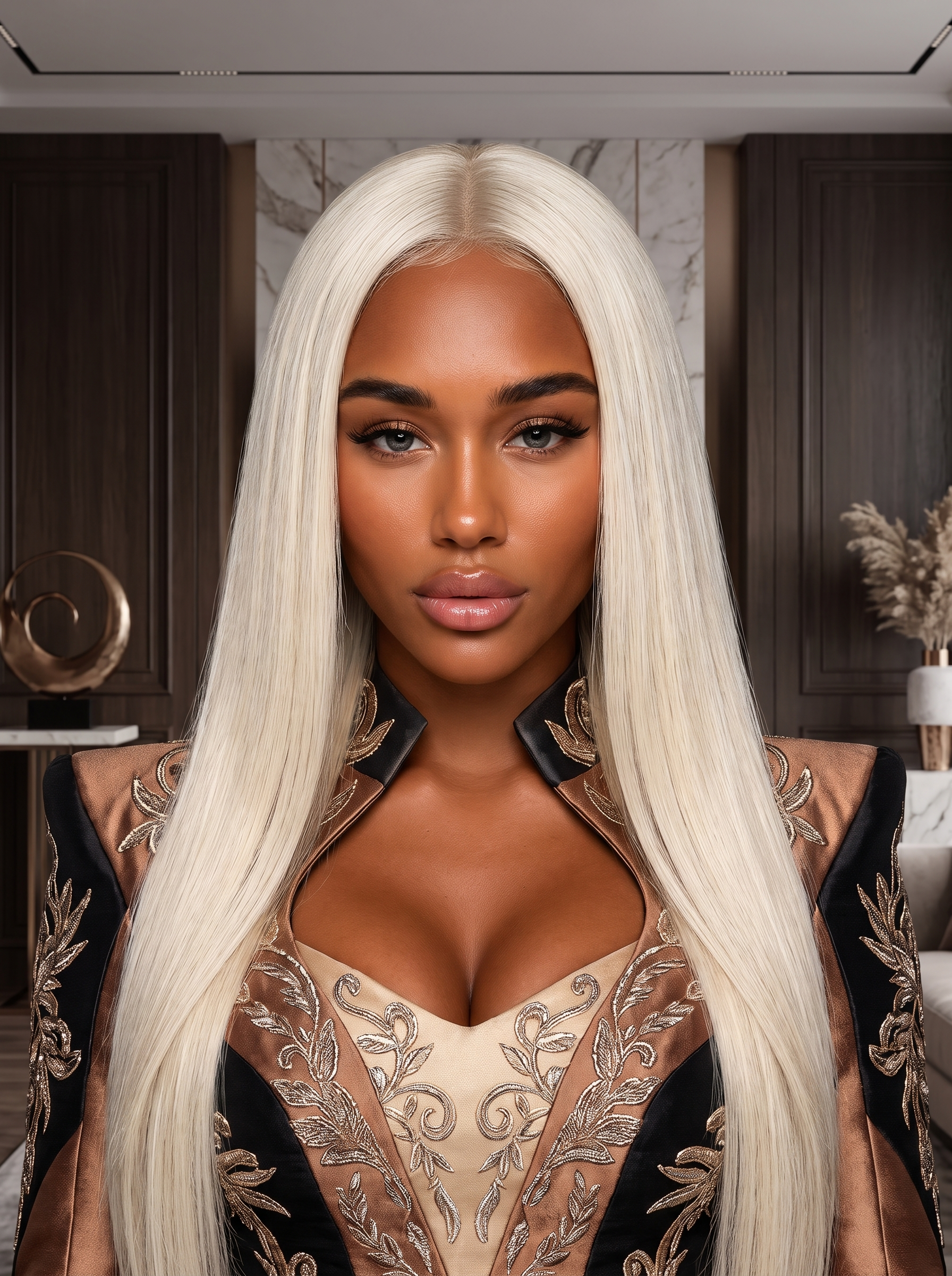 Cindarello Moonfrost Tape™ Platinum Blonde Tape-In Extensions – 18”, 20 Pieces, 50g Remy Human Hair