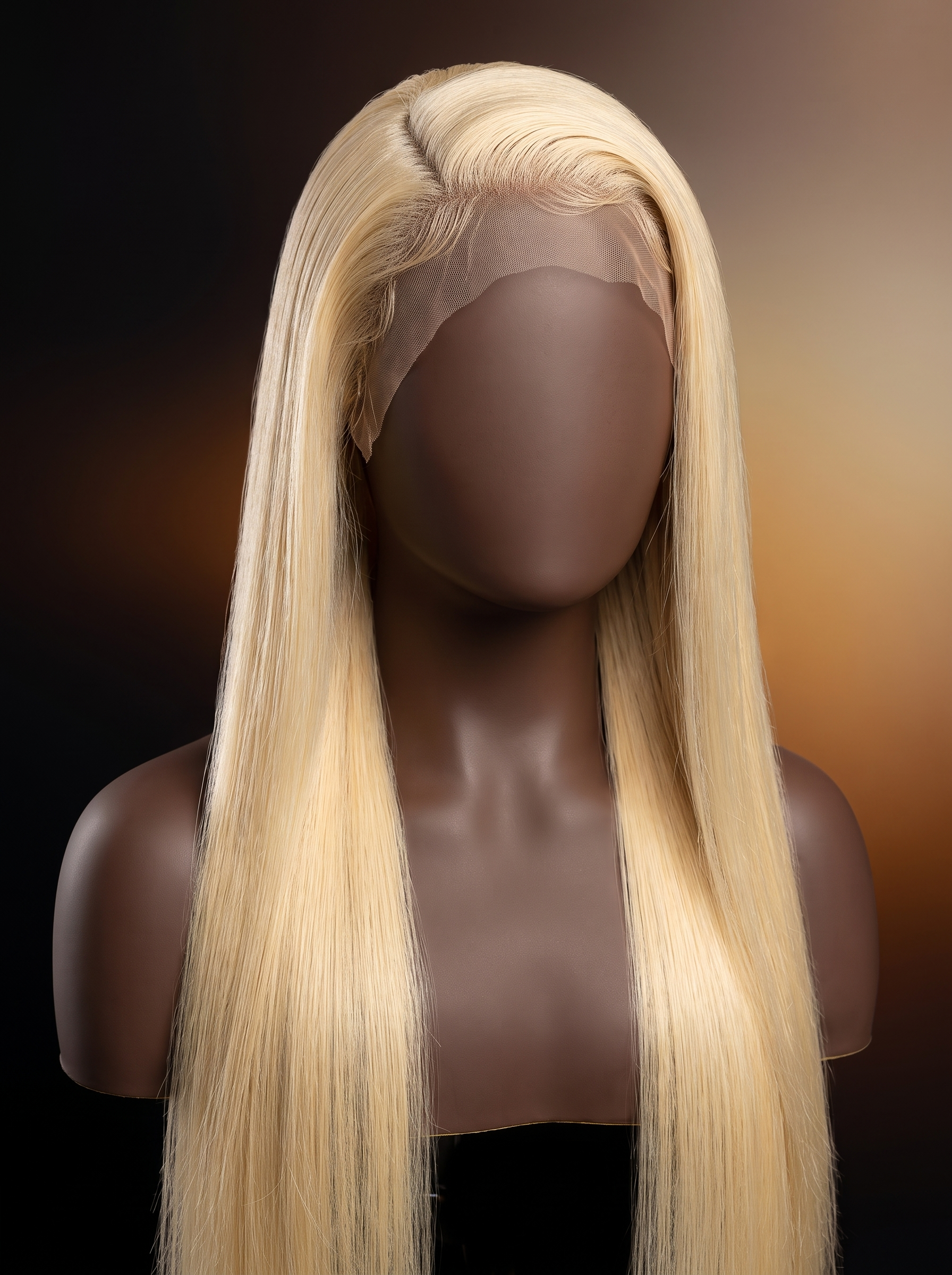 Cindarello Moonlit Length™ 613 Blonde Straight Wig – 13x6 HD Lace Front, 24”, 180% Density Human Hair