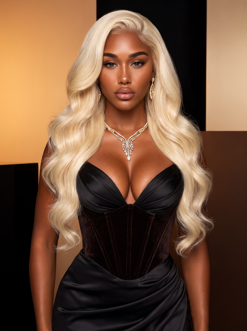 Cindarello Starlight Wave™ 613 Blonde Body Wave Human Hair Bundle – 28”, 12A Virgin Hair