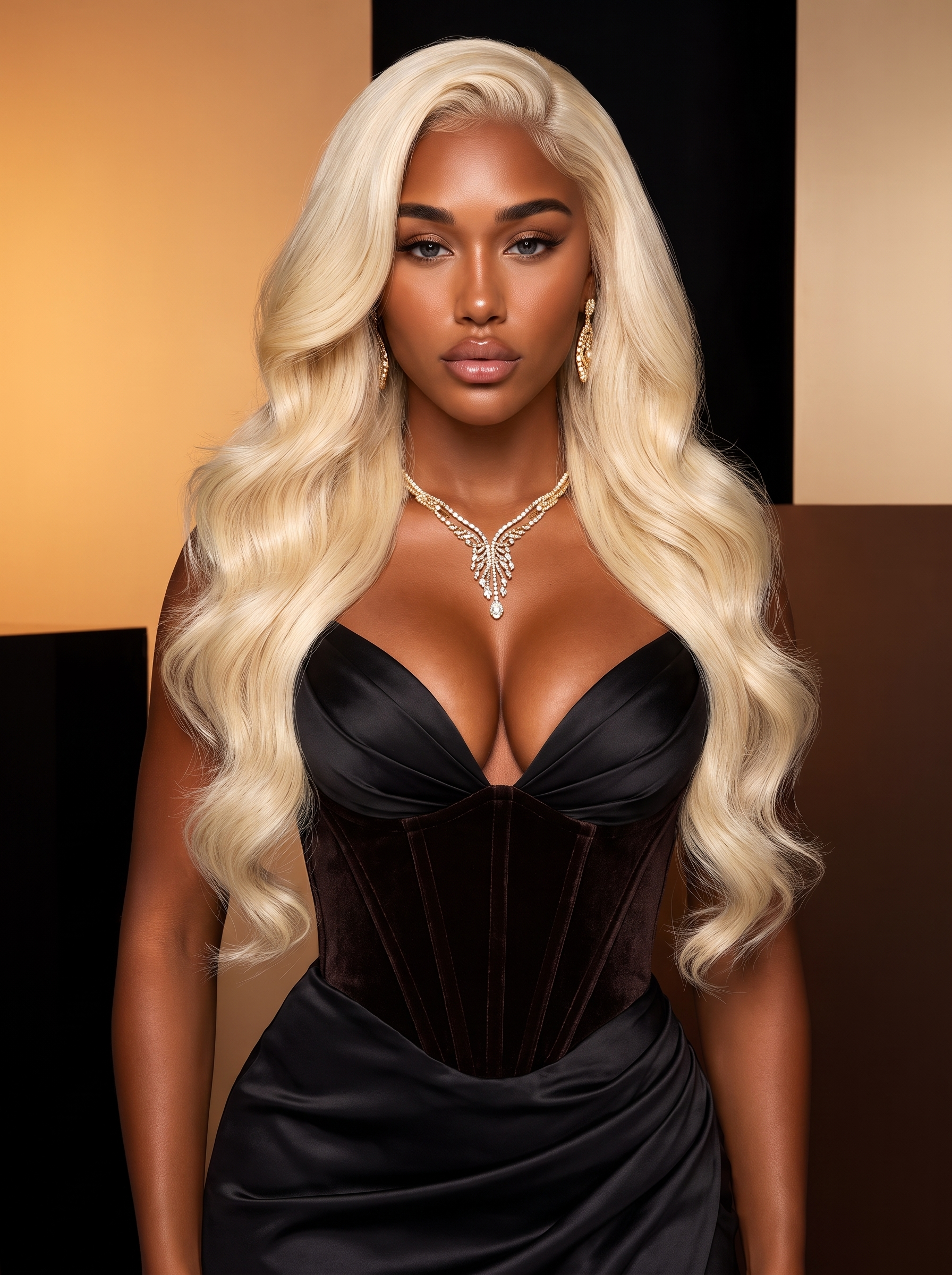Cindarello Starlight Wave™ 613 Blonde Body Wave Human Hair Bundle – 28”, 12A Virgin Hair