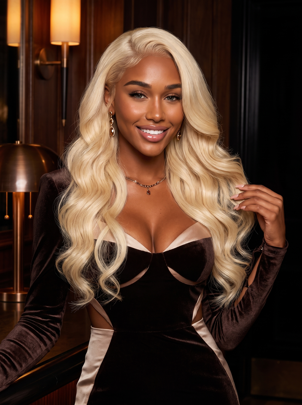Cindarello Starlight Wave™ 613 Blonde Body Wave Human Hair Bundle – 28”, 12A Virgin Hair