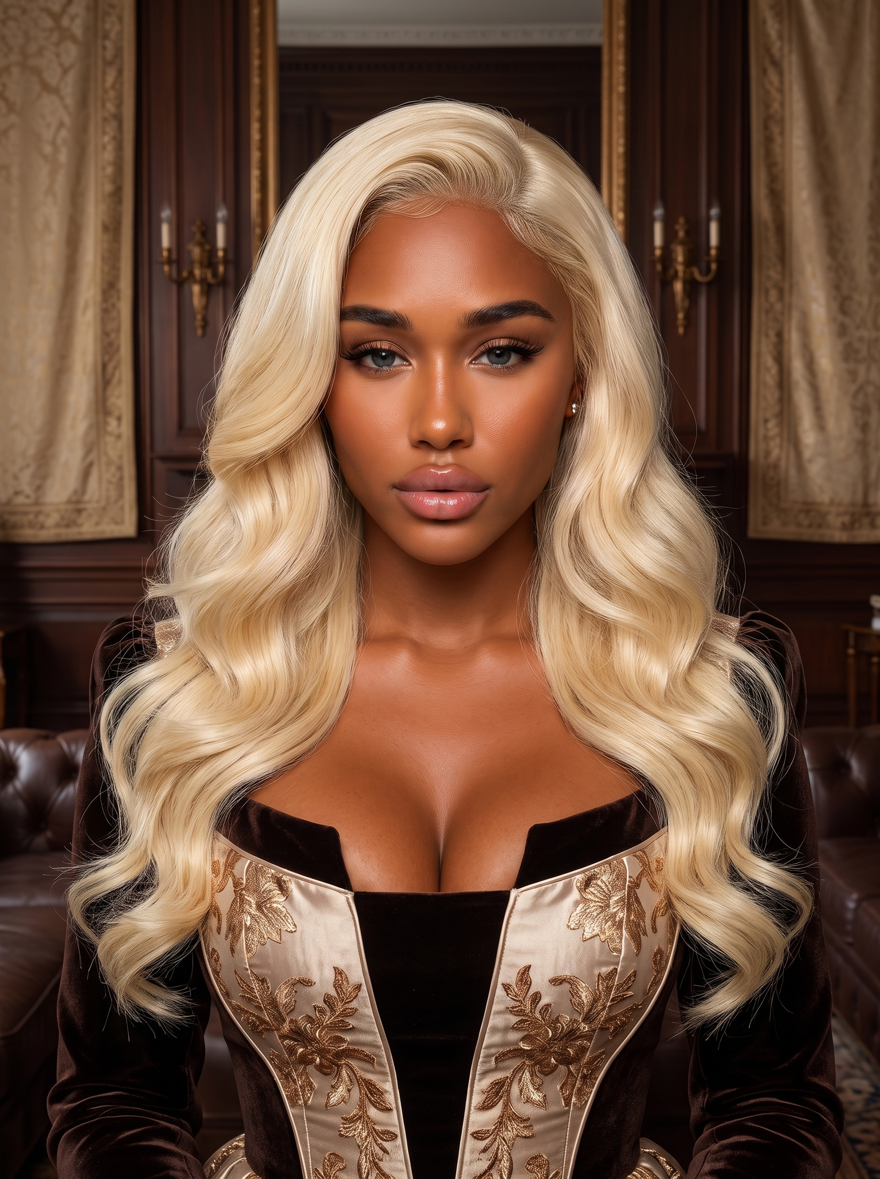 Cindarello Starlight Wave™ 613 Blonde Body Wave Human Hair Bundle – 28”, 12A Virgin Hair