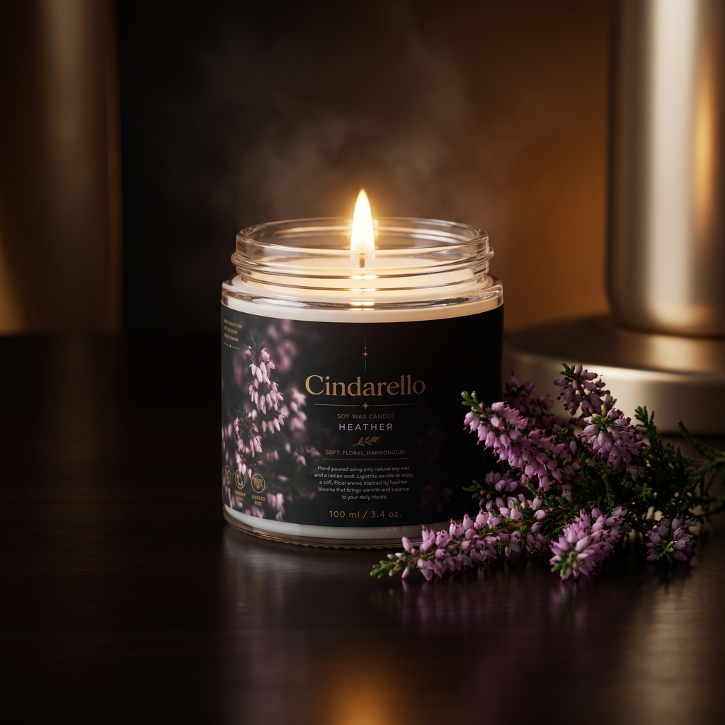 Cindarello Lavender Dream™ Soy Wax Candle – 100 ml