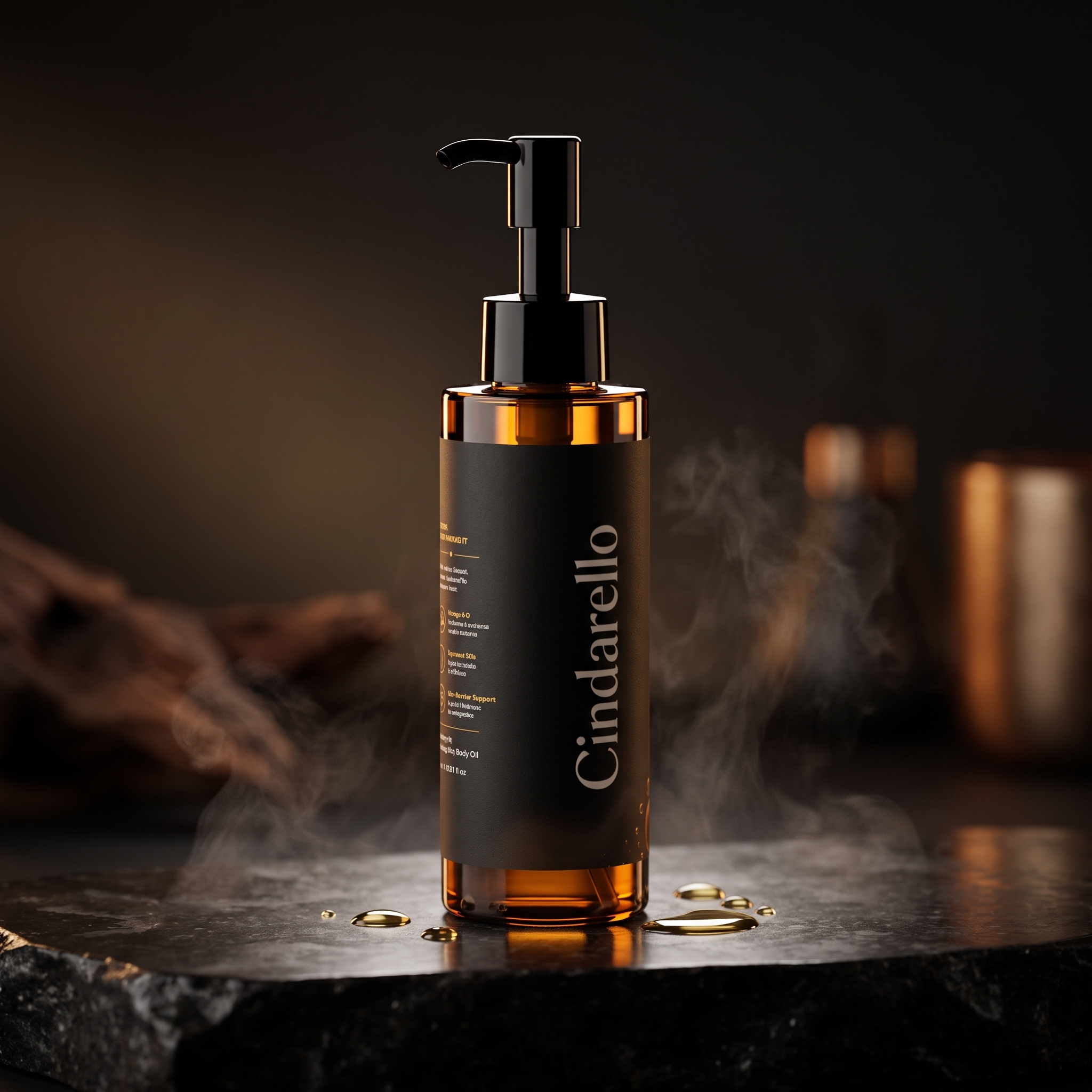 Cindarello Golden Hour™ Omega 6–9 Glowing Skin Body Oil – 150 ml