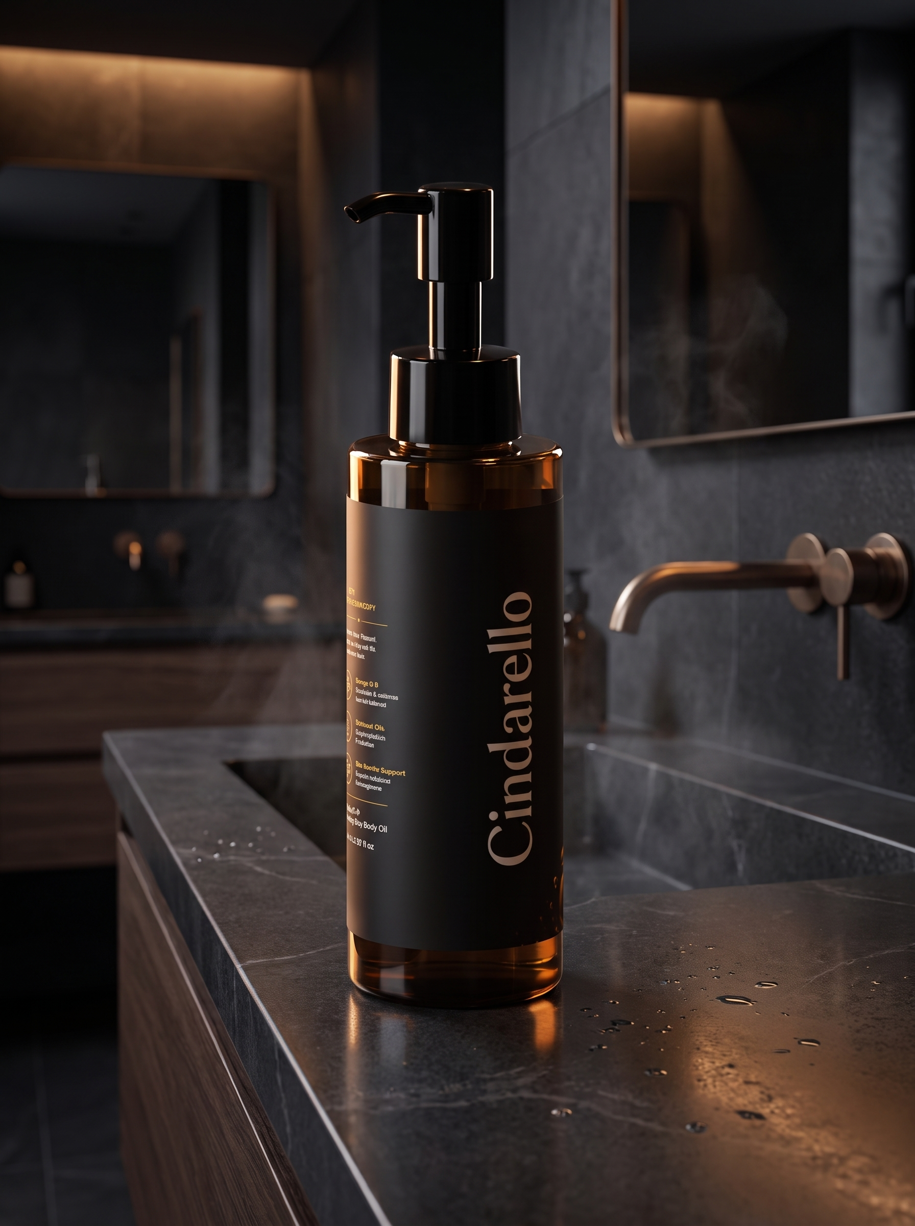 Cindarello Golden Hour™ Omega 6–9 Glowing Skin Body Oil – 150 ml