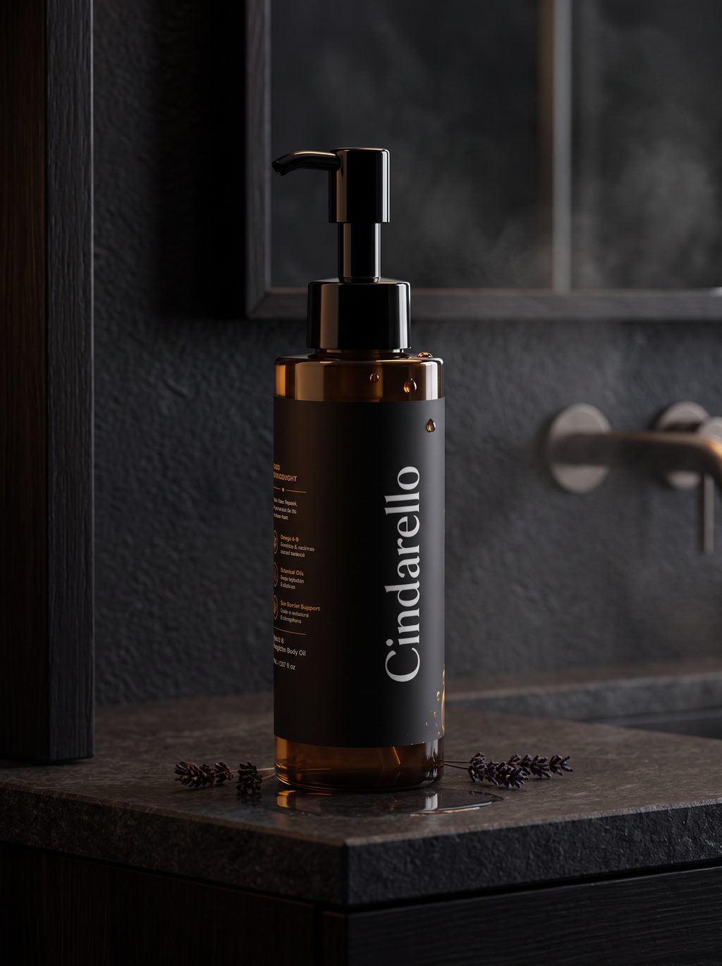 Cindarello Golden Hour™ Omega 6–9 Glowing Skin Body Oil – 150 ml