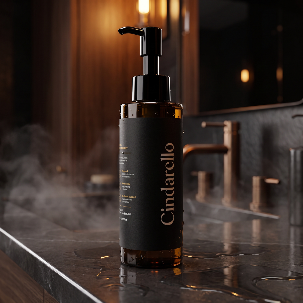 Cindarello Golden Hour™ Omega 6–9 Glowing Skin Body Oil – 150 ml