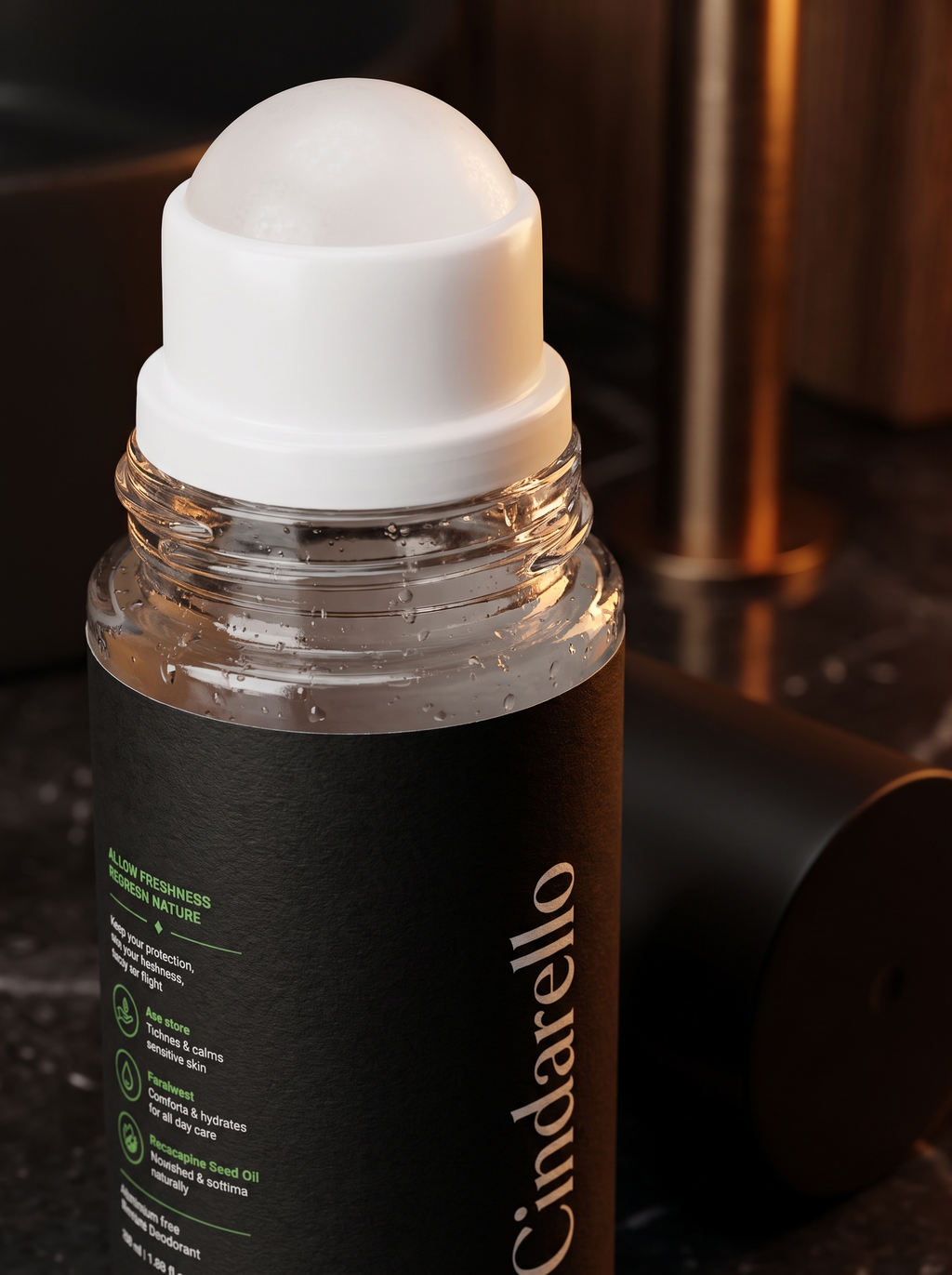 Cindarello Midnight Fresh™ Aluminum-Free Roll-On Deodorant – 50 ml