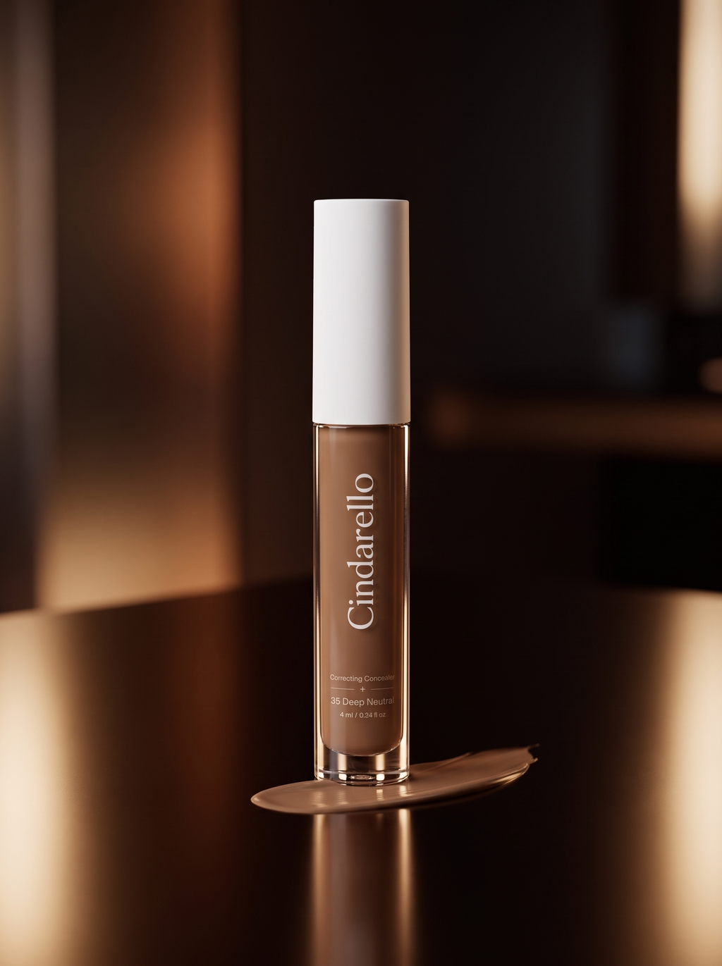 Cindarello Veil of Confidence™ Correcting Concealer — 35 Deep Neutral, 4 ml