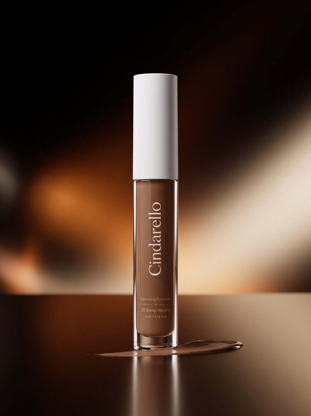 Cindarello Veil of Confidence™ Correcting Concealer — 35 Deep Neutral, 4 ml