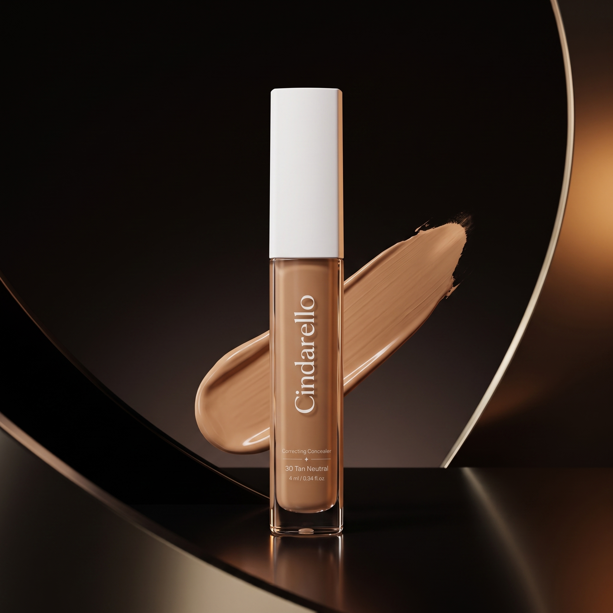 Cindarello Veil of Confidence™ Correcting Concealer — 30 Tan Neutral, 4 ml