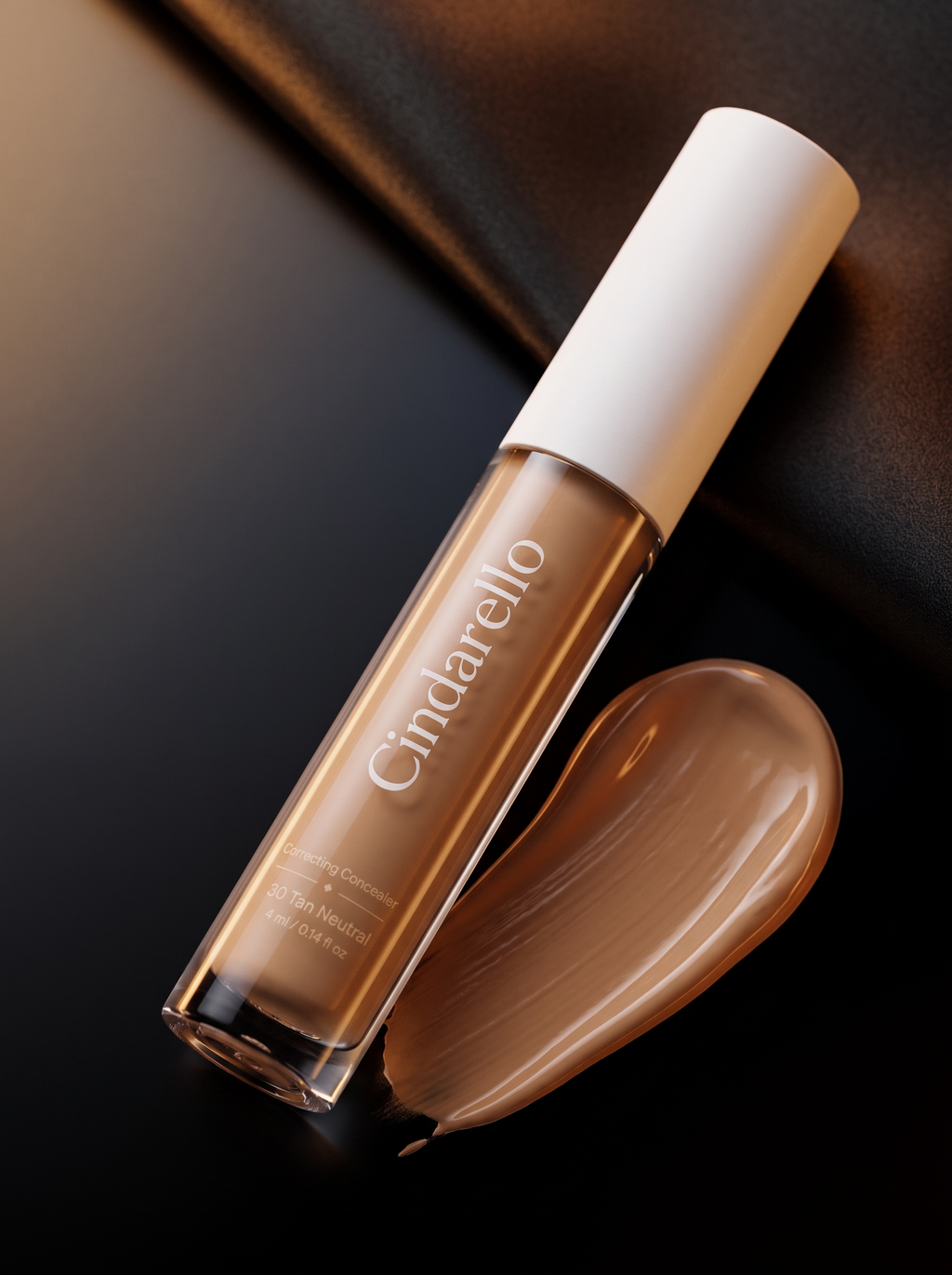Cindarello Veil of Confidence™ Correcting Concealer — 30 Tan Neutral, 4 ml