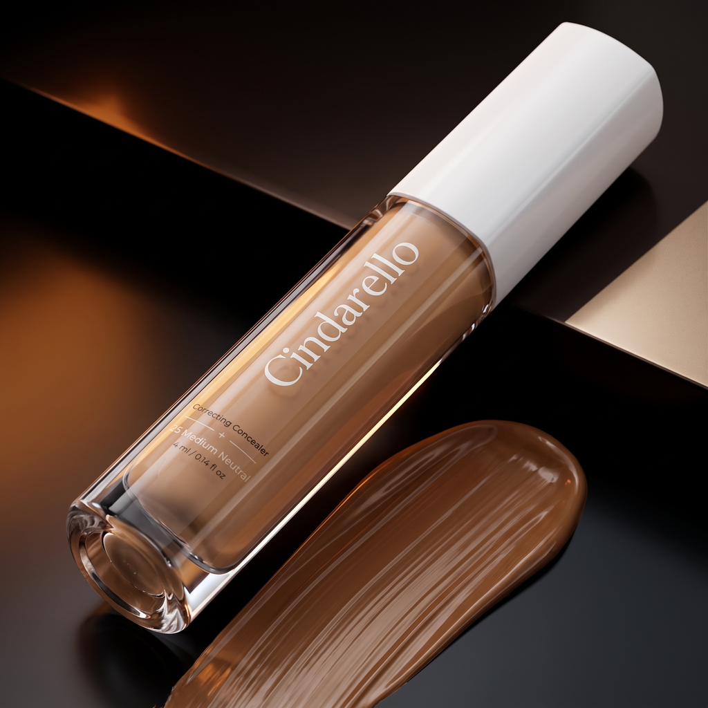 Cindarello Veil of Confidence™ Correcting Concealer — 25 Medium Neutral, 4 ml