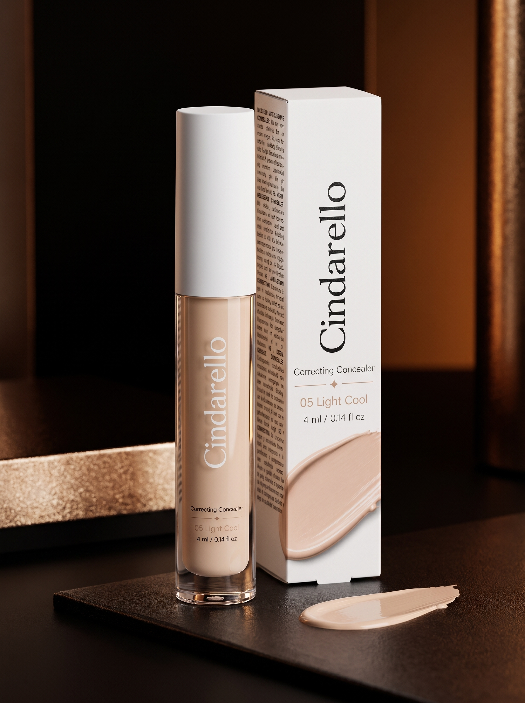 Cindarello Veil of Confidence™ Correcting Concealer — 05 Light Cool, 4 ml
