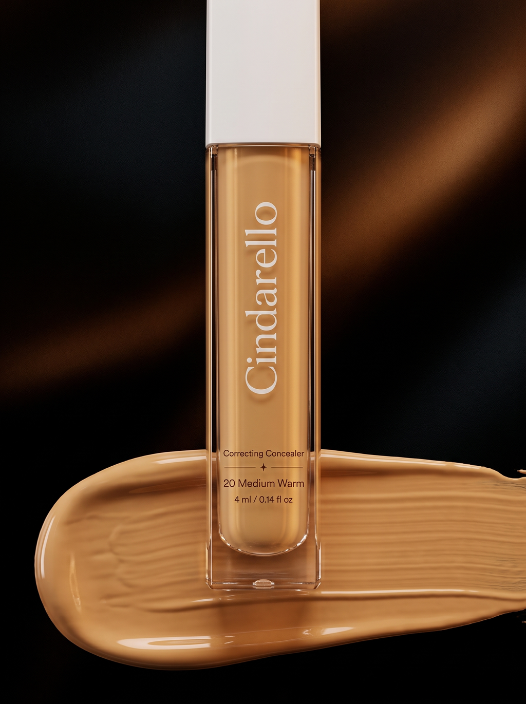 Cindarello Veil of Confidence™ Correcting Concealer — 20 Medium Warm, 4 ml