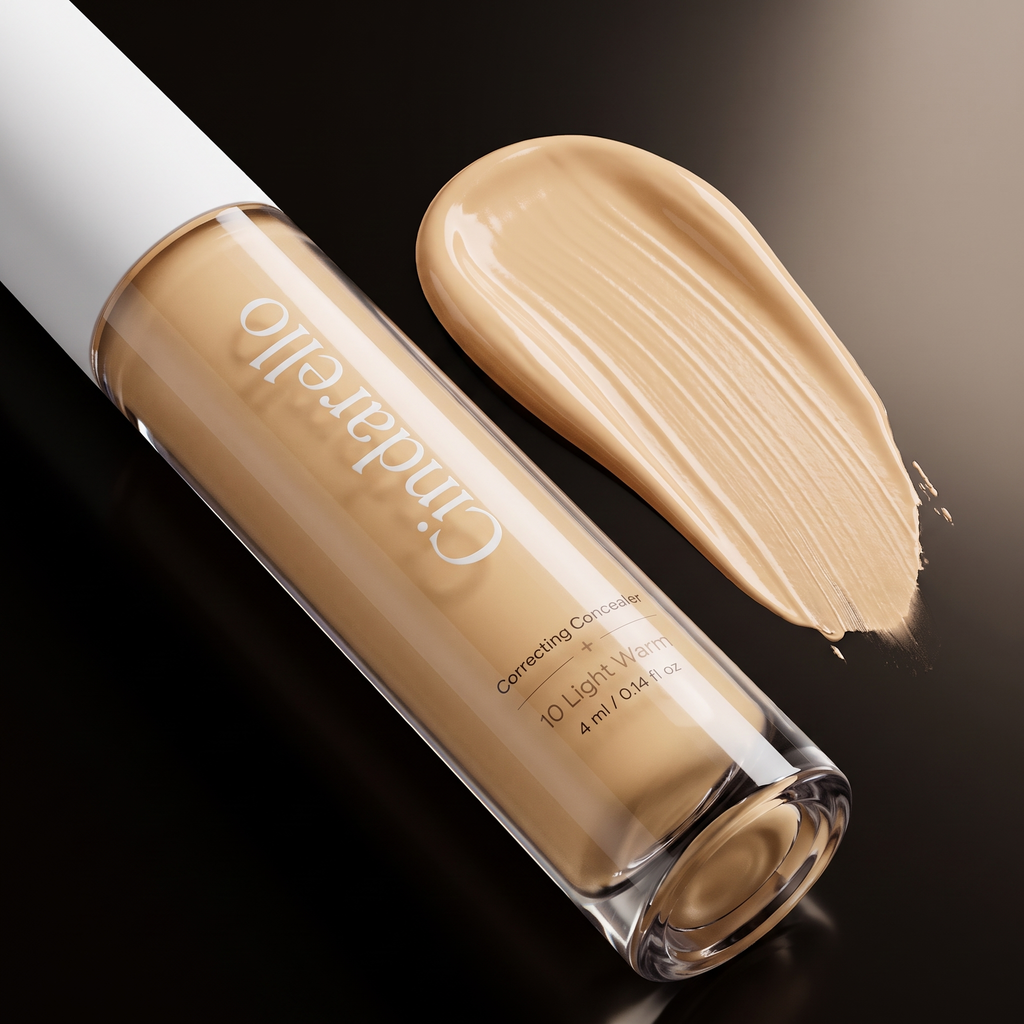 Cindarello Veil of Confidence™ Correcting Concealer — 10 Light Warm, 4 ml
