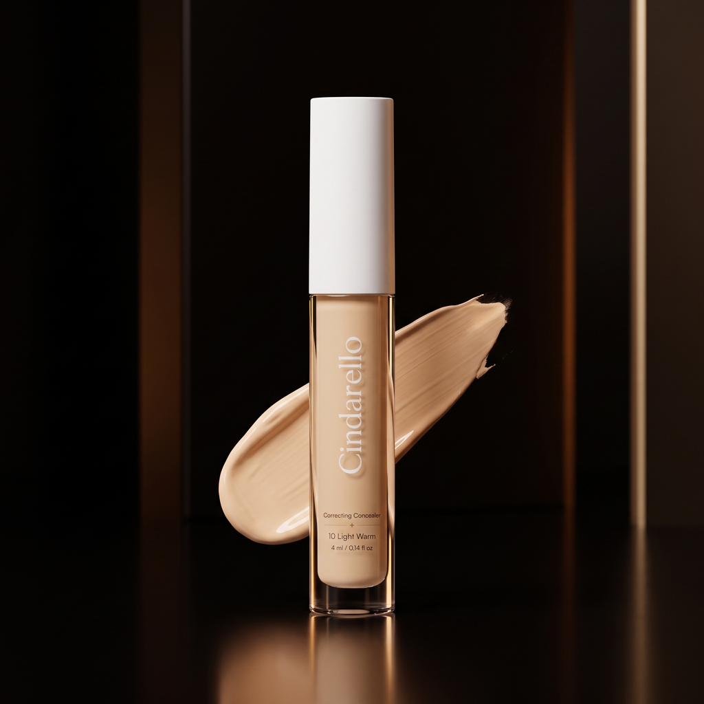 Cindarello Veil of Confidence™ Correcting Concealer — 10 Light Warm, 4 ml