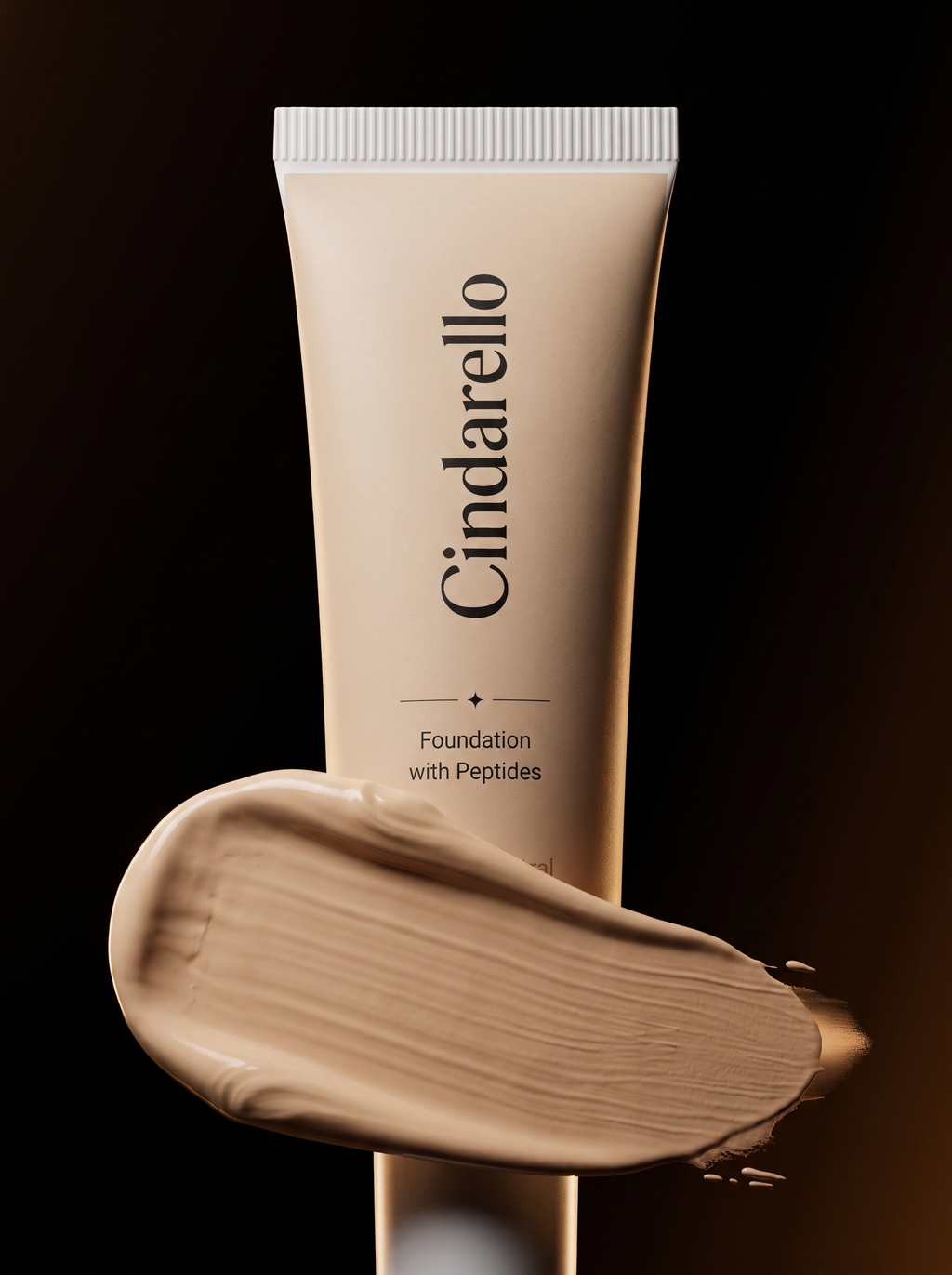 Cindarello Midnight Veil™ Foundation with Peptides — 05 Fair Neutral, 30 ml