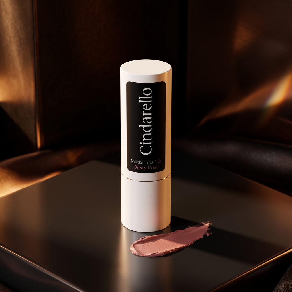 Cindarello Beauty After Midnight™ Matte Lipstick — Dusty Rose, 4 g