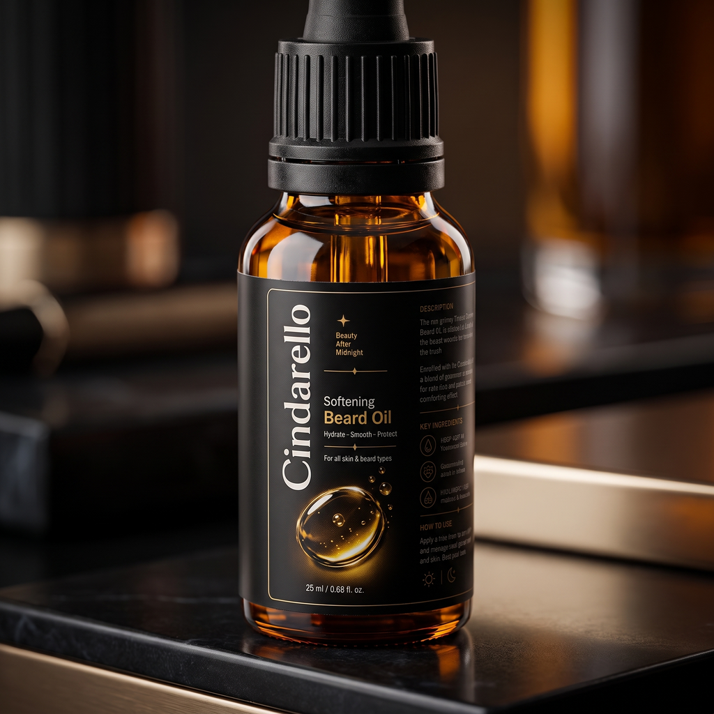 Cindarello Midnight Ritual™ Softening Beard Oil — 20 ml