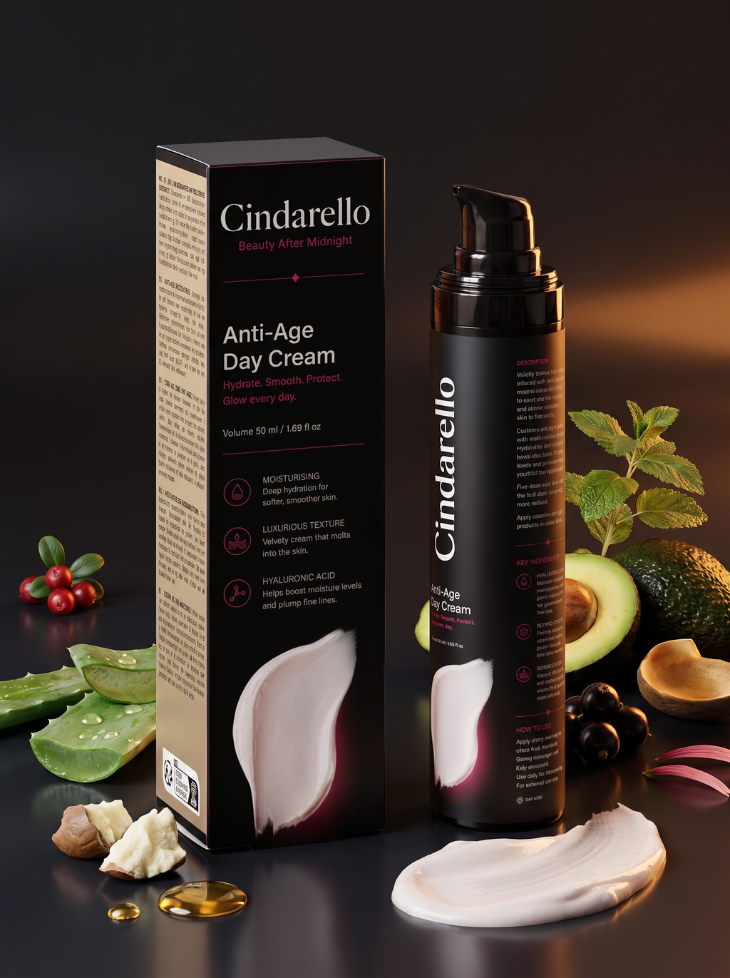 Cindarello Midnight Radiance™ Anti-Age Day Cream — 50 ml