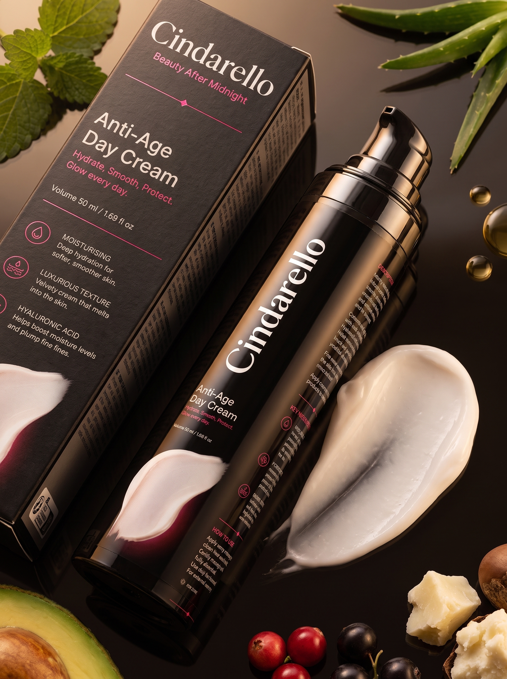 Cindarello Midnight Radiance™ Anti-Age Day Cream — 50 ml