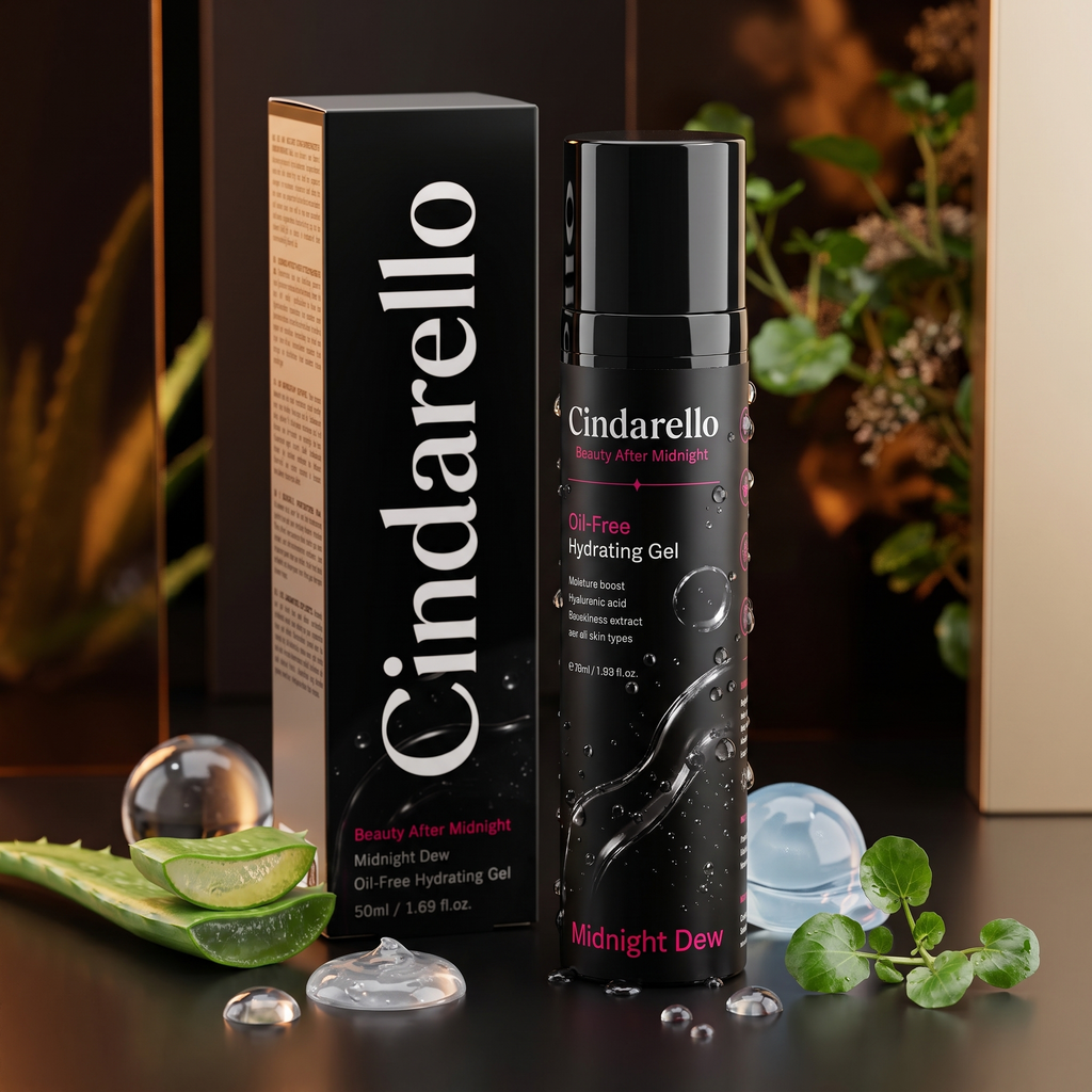 Cindarello Midnight Dew™ Oil-Free Hydrating Gel — 50 ml
