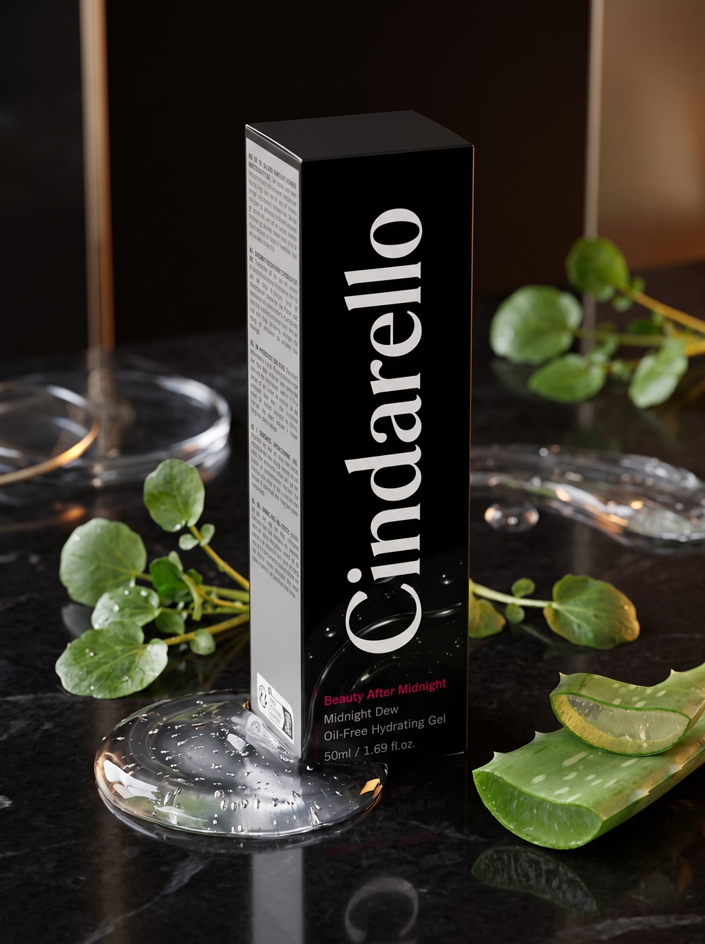Cindarello Midnight Dew™ Oil-Free Hydrating Gel — 50 ml