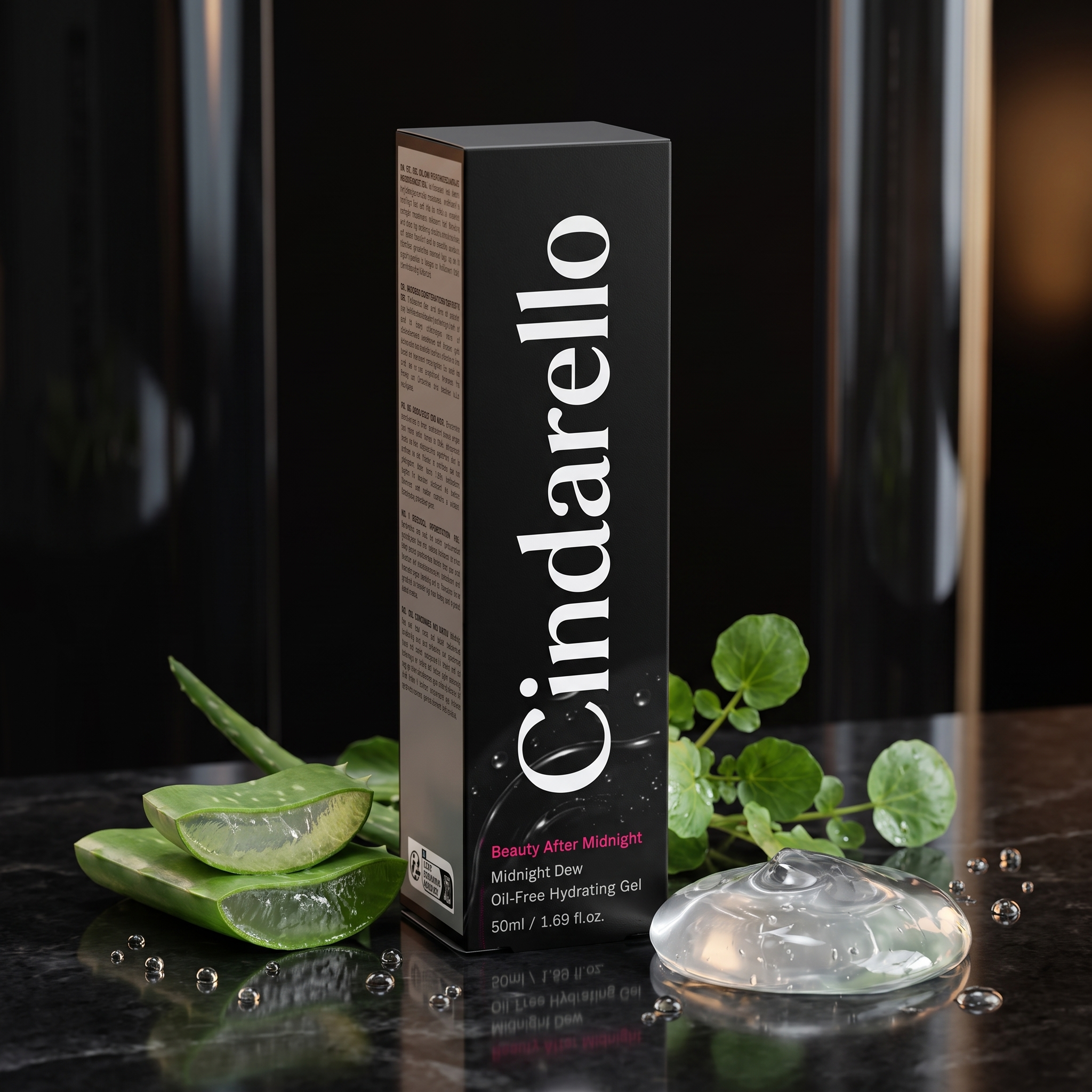 Cindarello Midnight Dew™ Oil-Free Hydrating Gel — 50 ml
