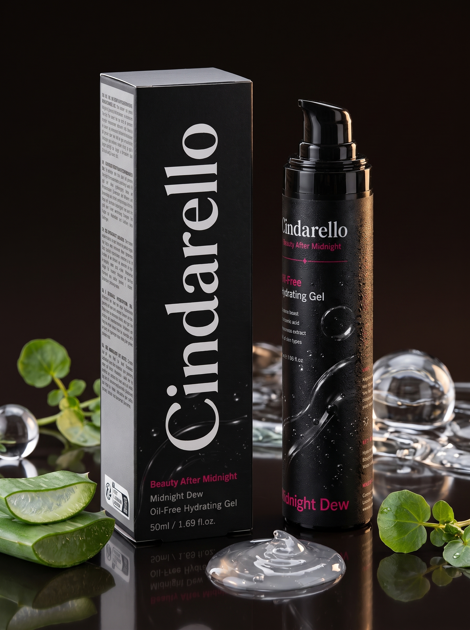 Cindarello Midnight Dew™ Oil-Free Hydrating Gel — 50 ml