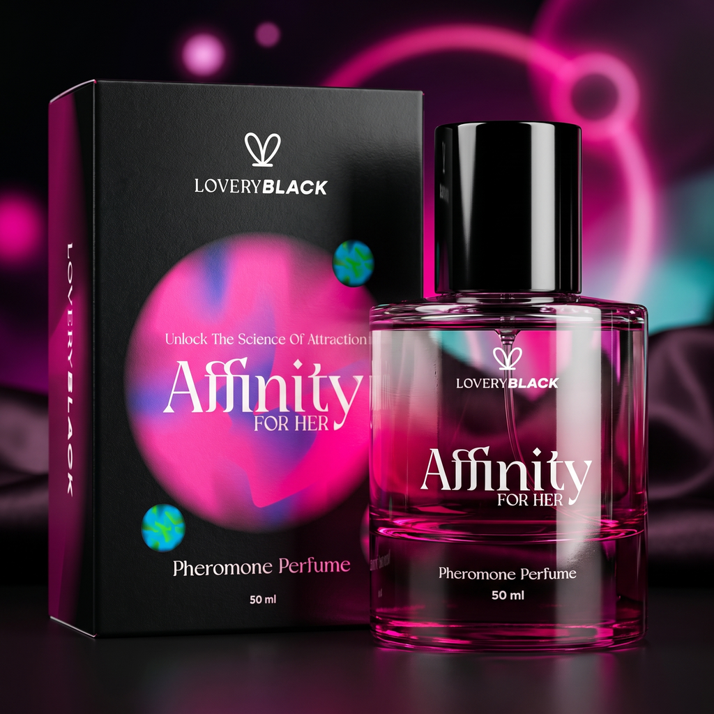 Affinity for Her™ Pheromone Perfume — 50 ml | Lovely Black | Cindarello Selection