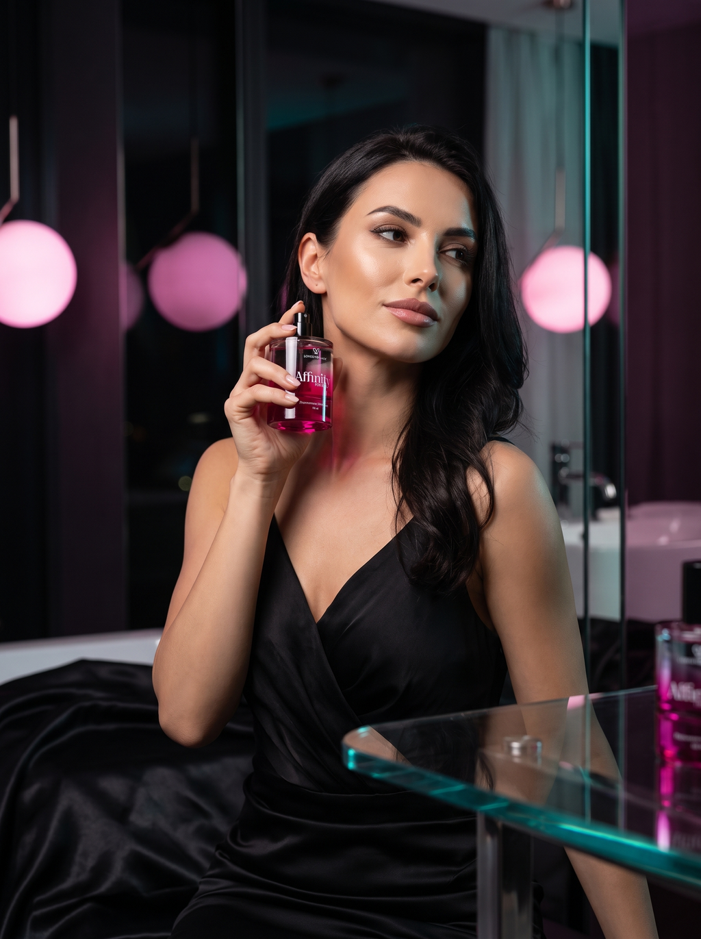 Affinity for Her™ Pheromone Perfume — 50 ml | Lovely Black | Cindarello Selection