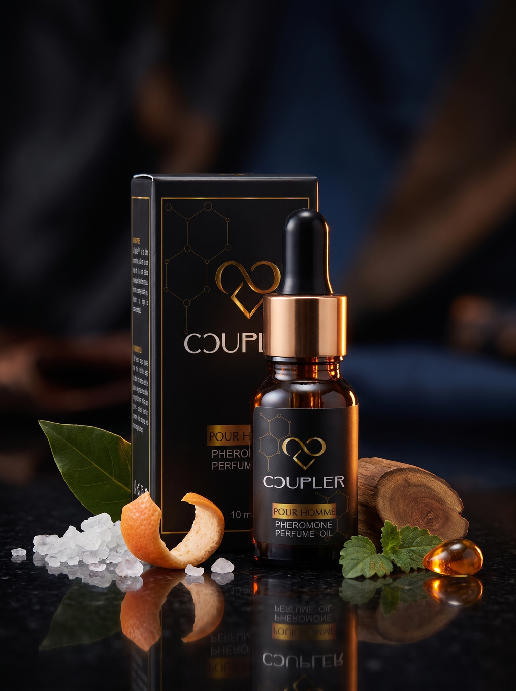 Coupler™ Pour Homme Pheromone Perfume Oil — 10 ml | Cindarello Selection