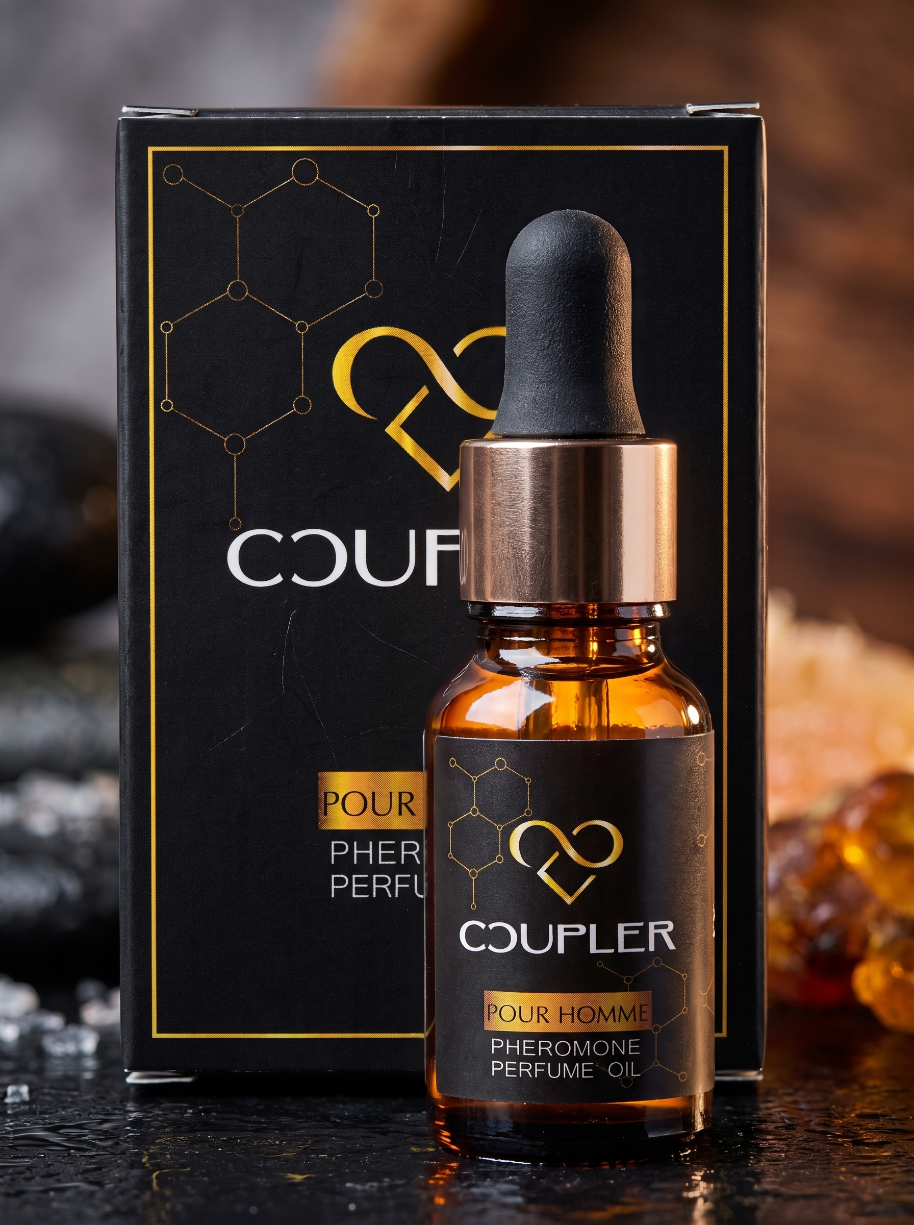 Coupler™ Pour Homme Pheromone Perfume Oil — 10 ml | Cindarello Selection