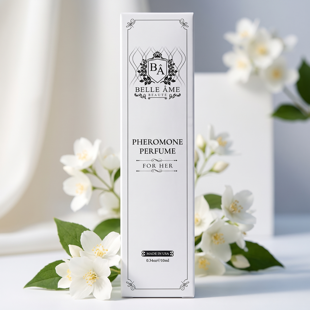 Belle Âme™ Jasmine Pheromone Roll-On Perfume for Women — 10 ml | Cindarello Selection