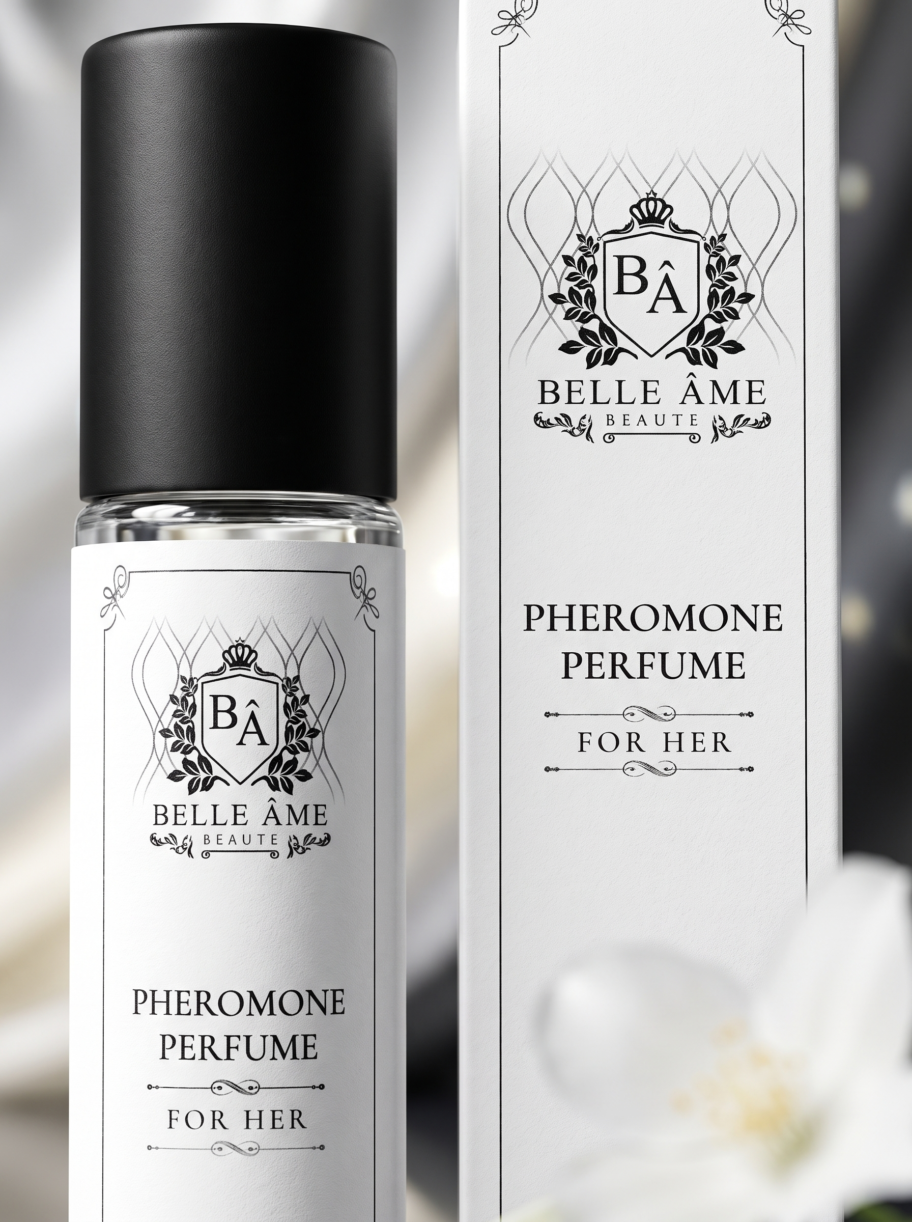 Belle Âme™ Jasmine Pheromone Roll-On Perfume for Women — 10 ml | Cindarello Selection