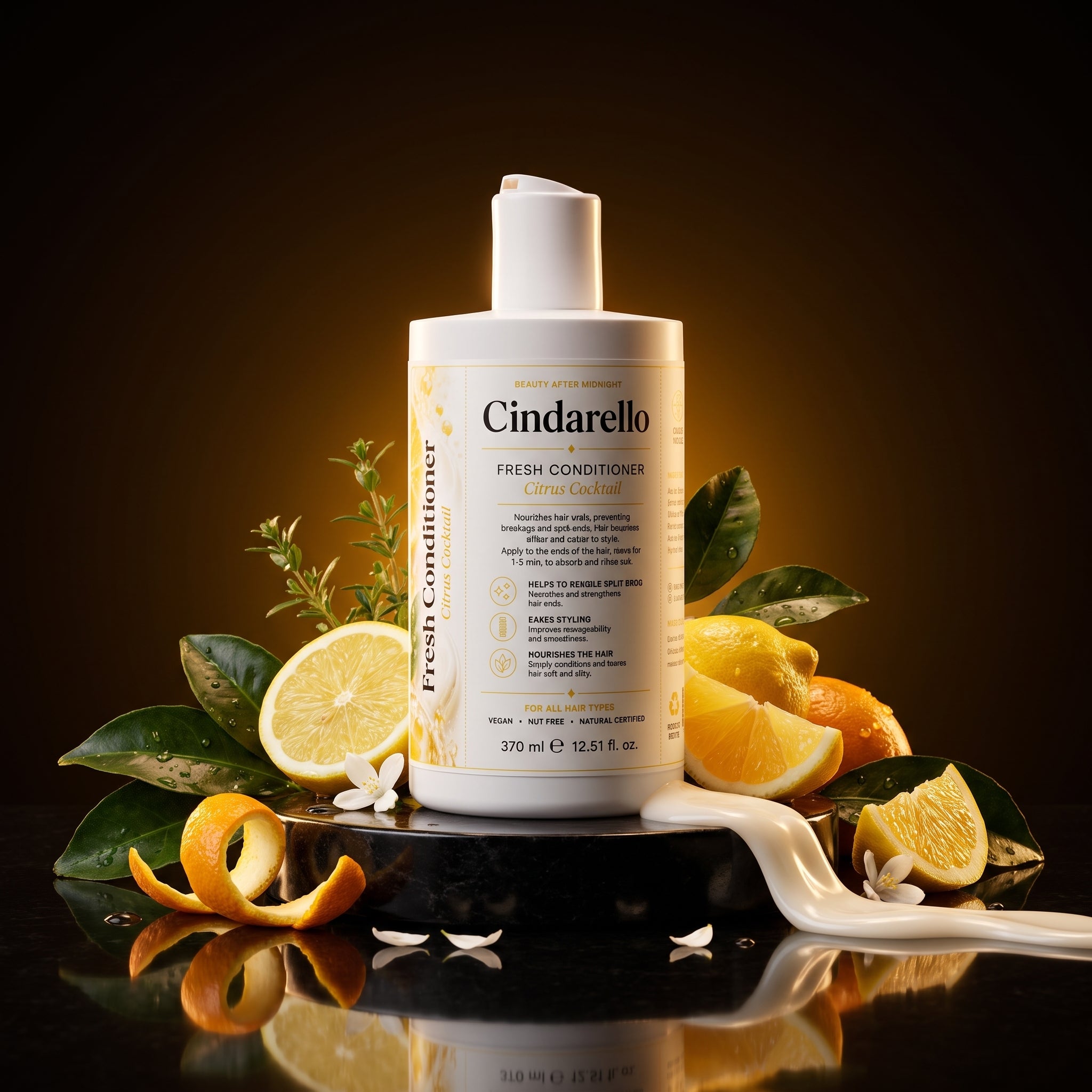 Cindarello Fresh Conditioner — Citrus Cocktail, 370 ml