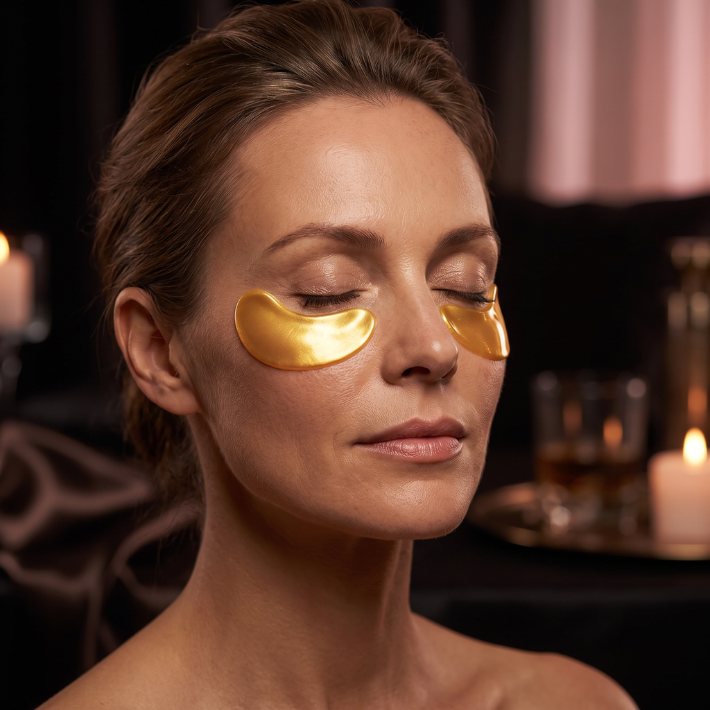 BliBling 24K Gold Eye & Collagen Lip Mask Set — 30 Treatments | Cindarello Selection